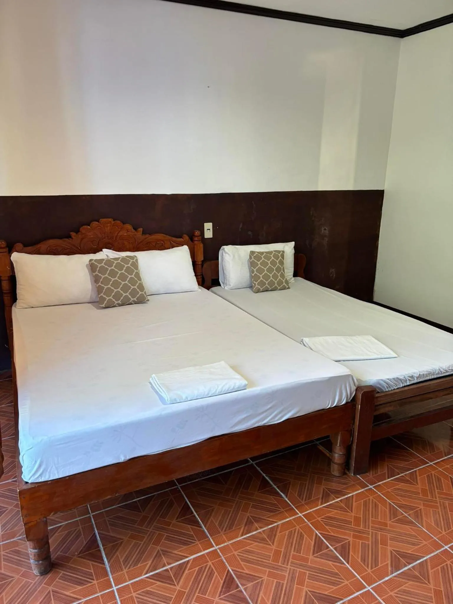Bed in VILLA LOURDES RESORT
