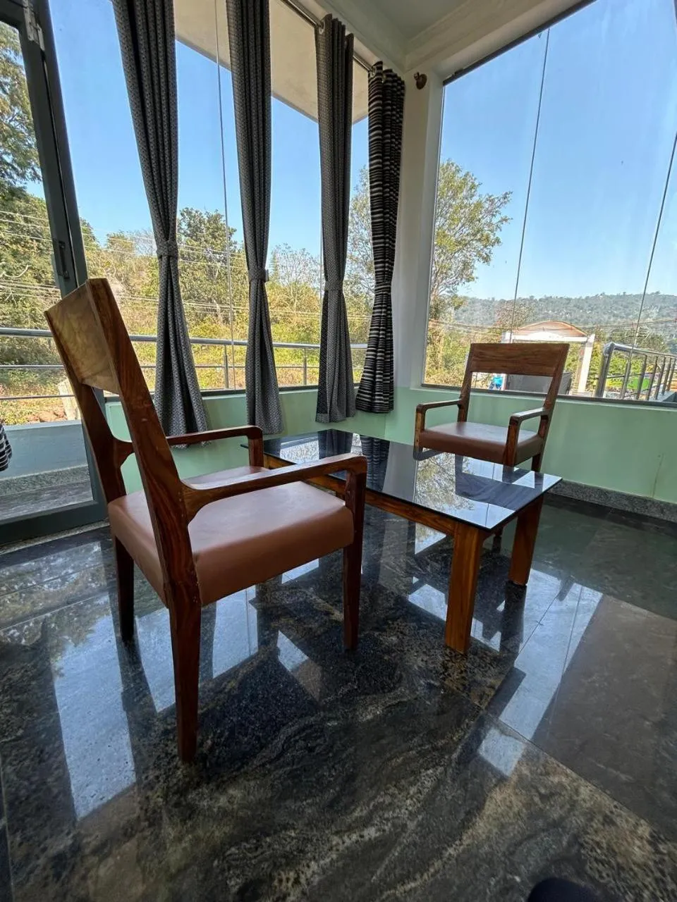 Seating area in Yelagiri GoldHill Resort