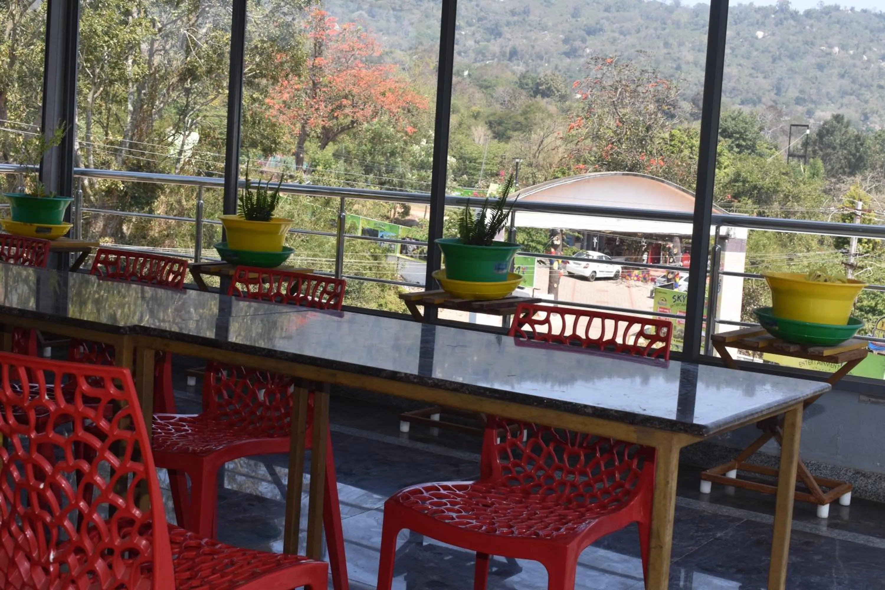 Dining area in Yelagiri GoldHill Resort