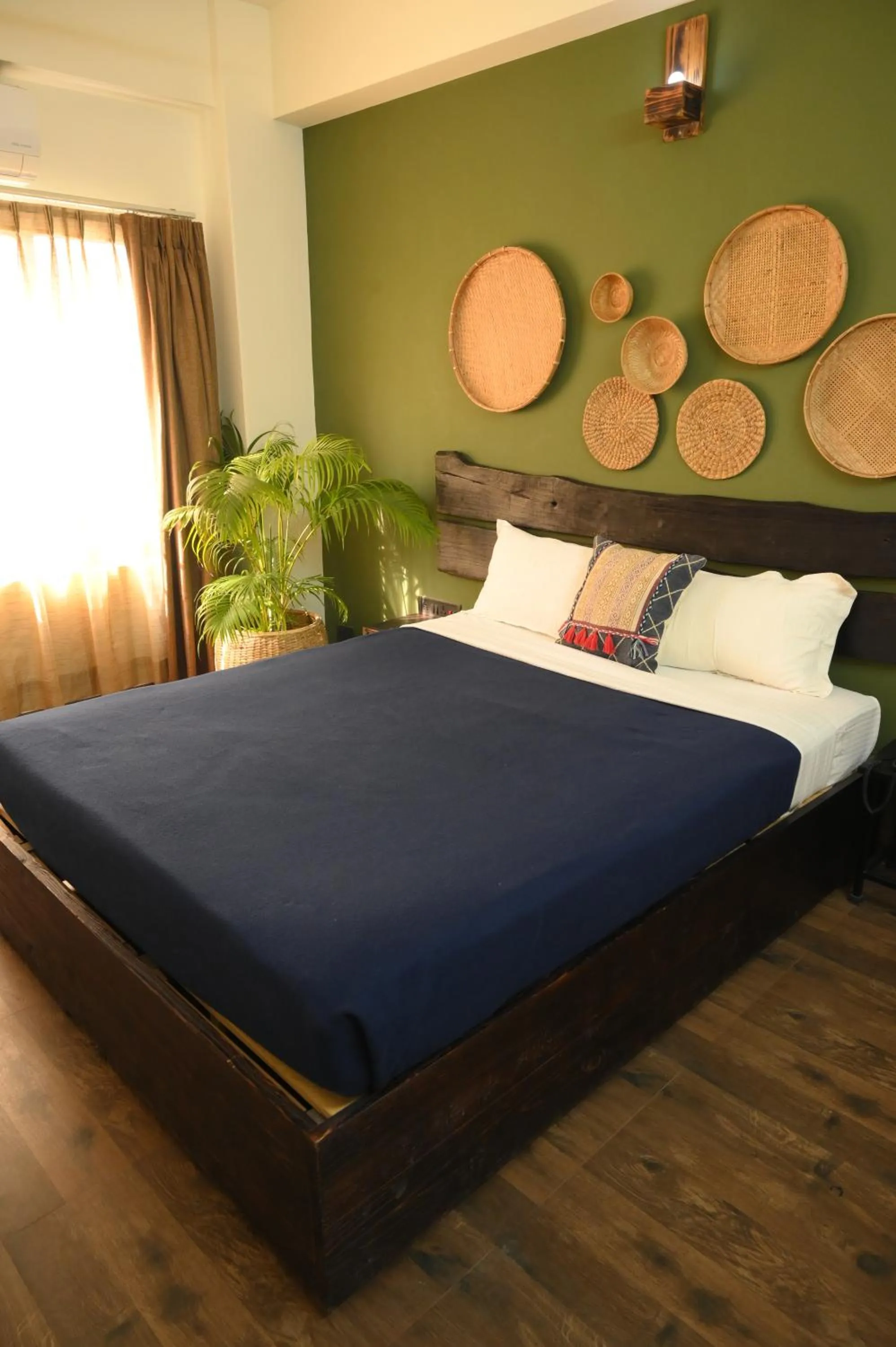 Bed in Peepal Tree Inn