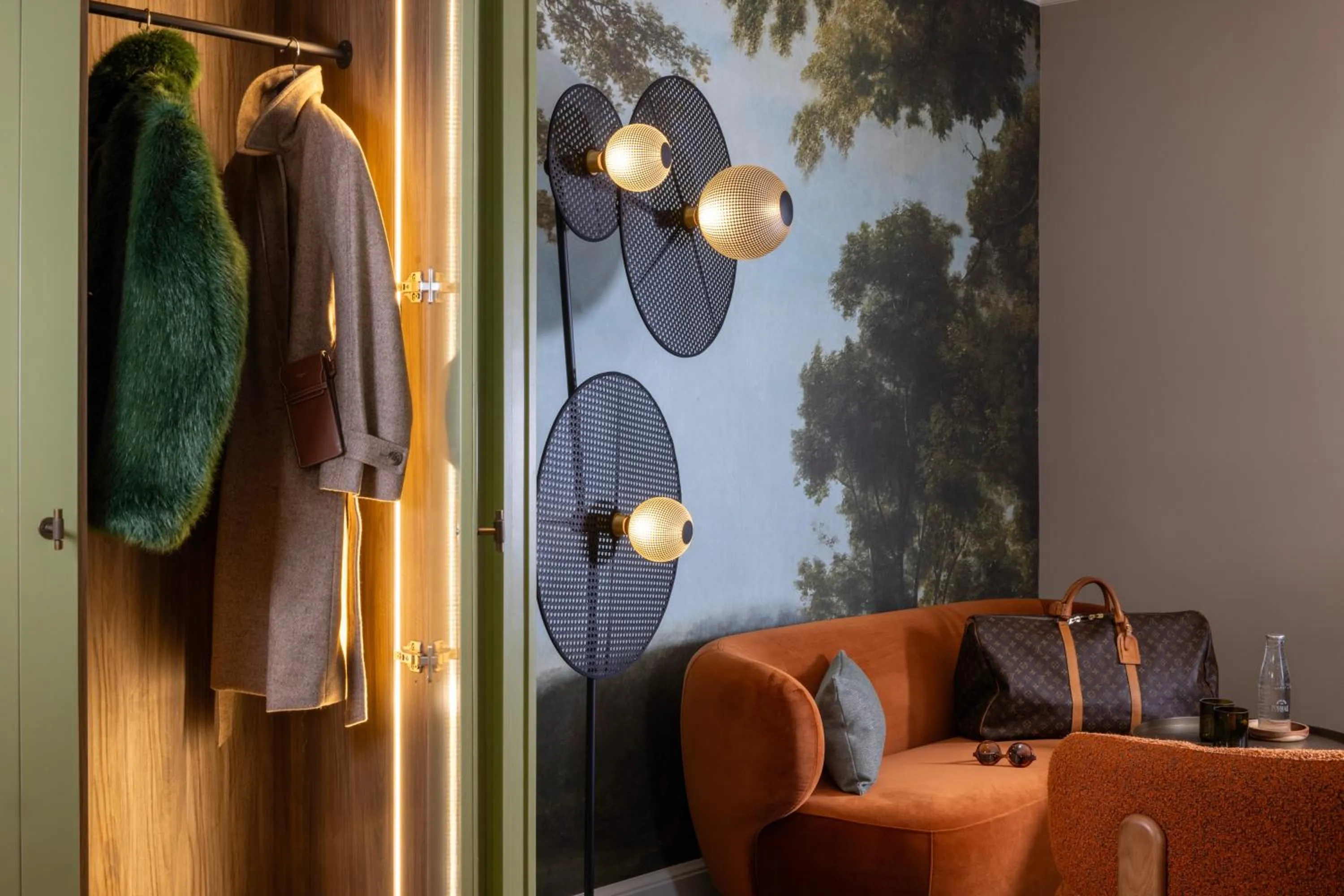 Seating area in Hôtel L'Ormaie & Spa