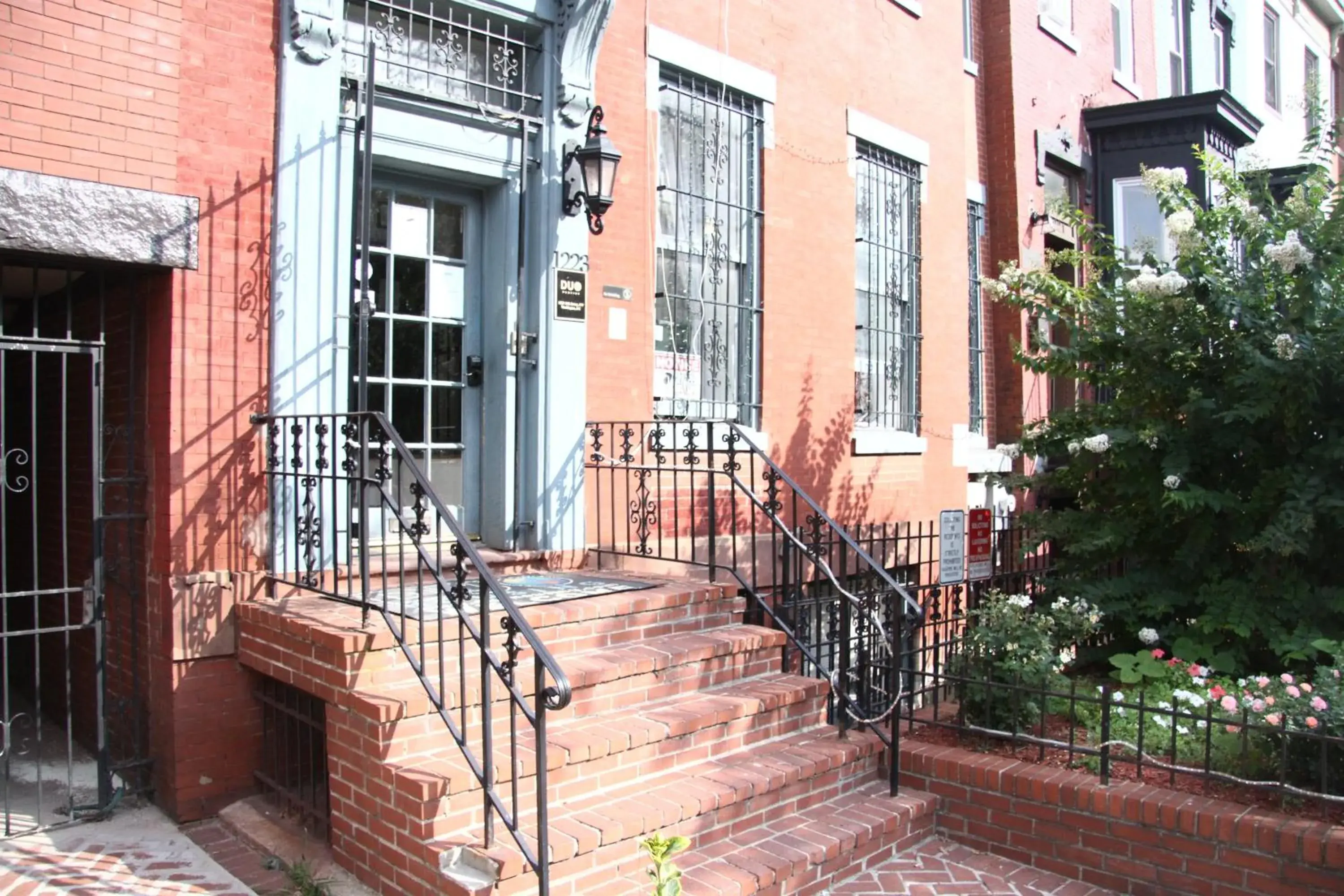 Facade/entrance in Duo Housing Facade/entrance in Duo Housing