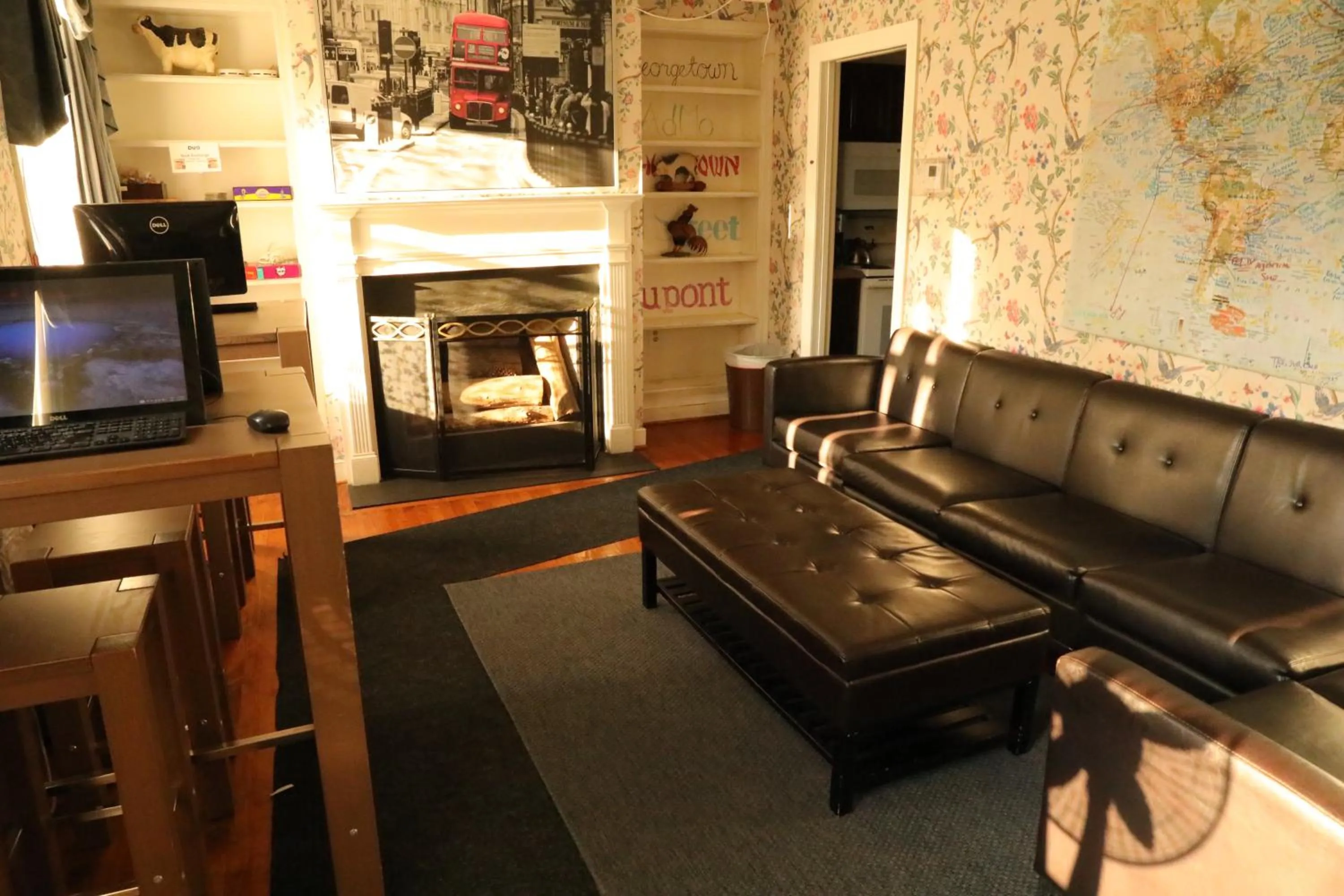 Seating area in Duo Housing