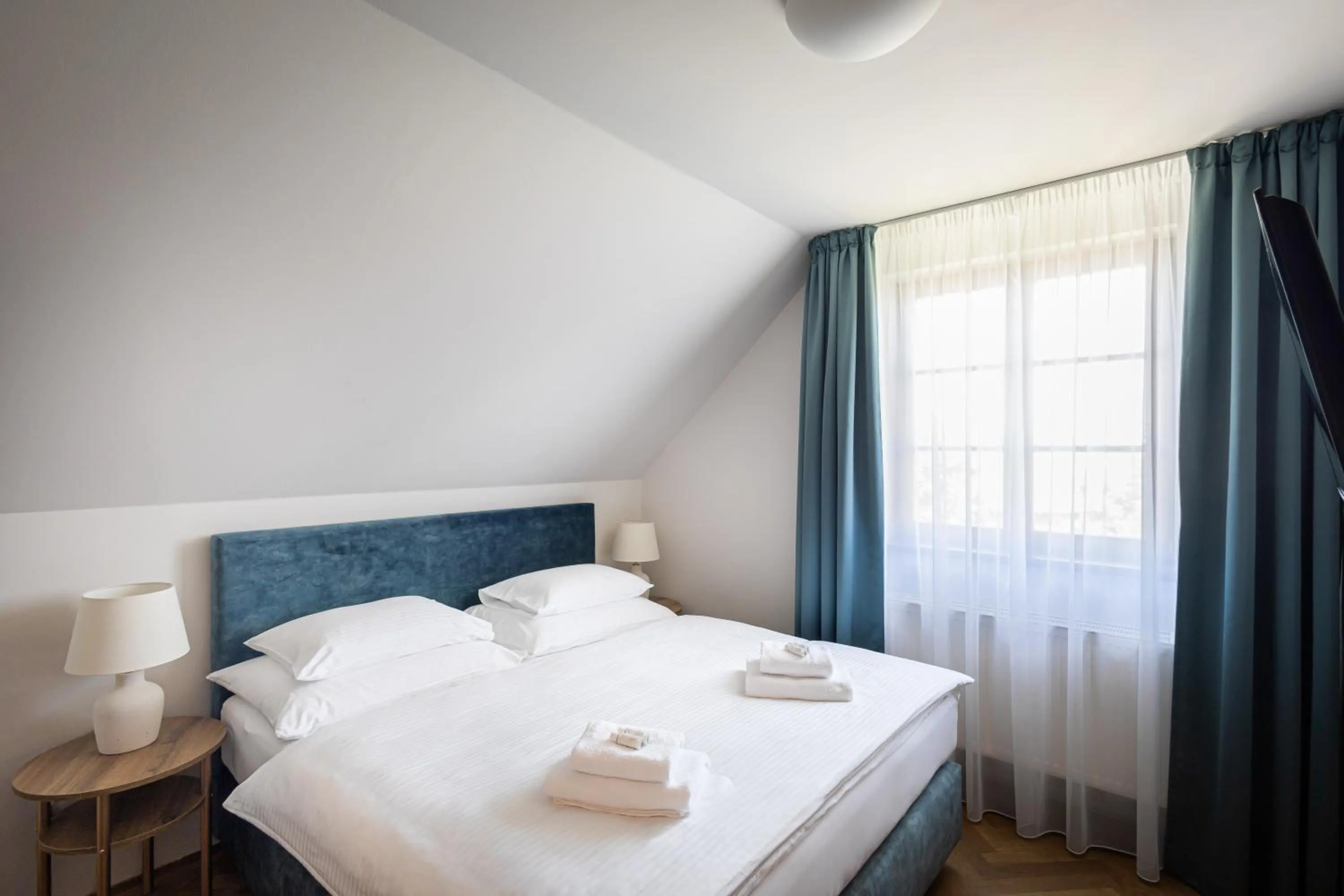 Bed in Hotel Tanzberg Mikulov