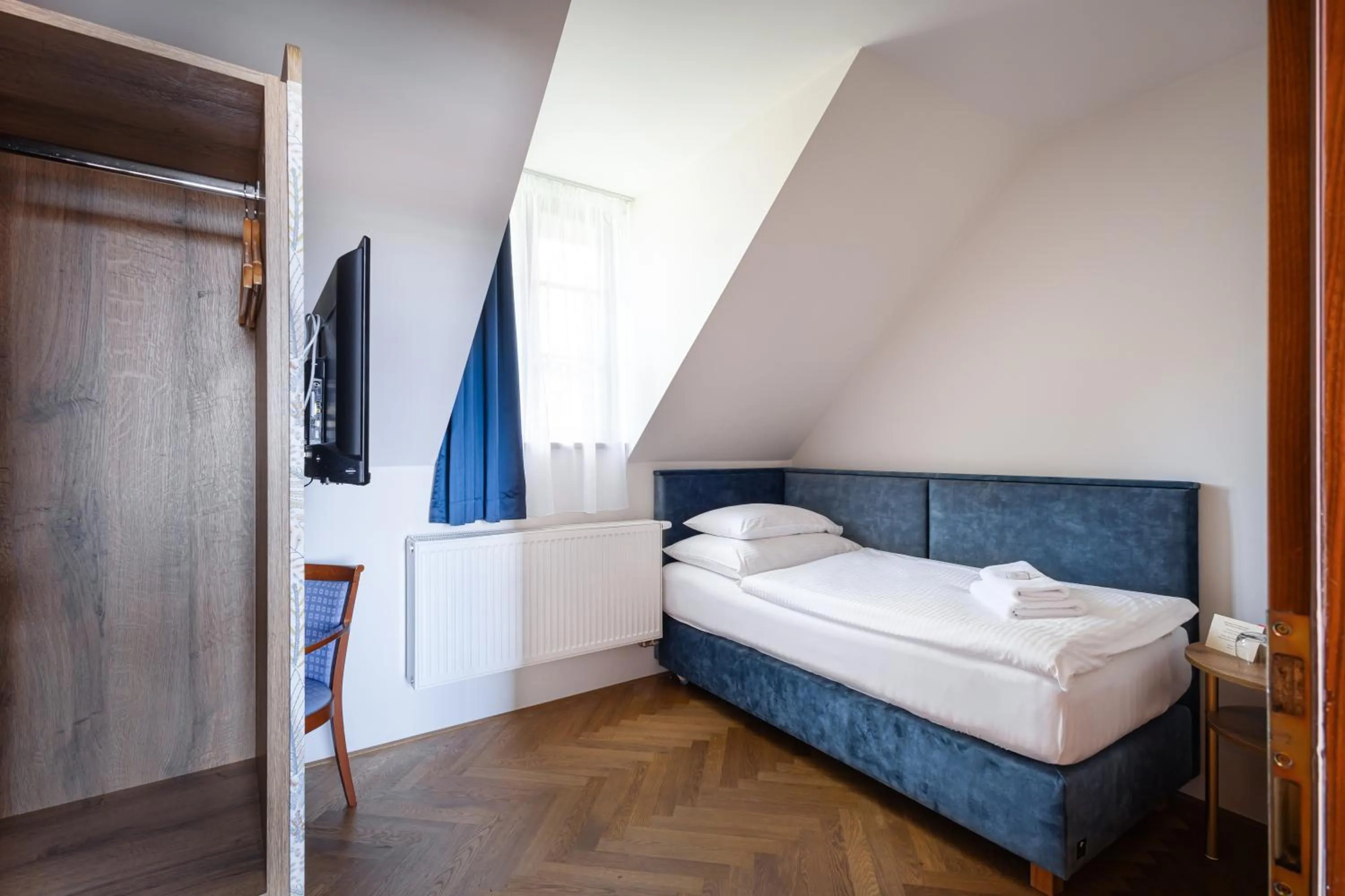 Bed in Hotel Tanzberg Mikulov