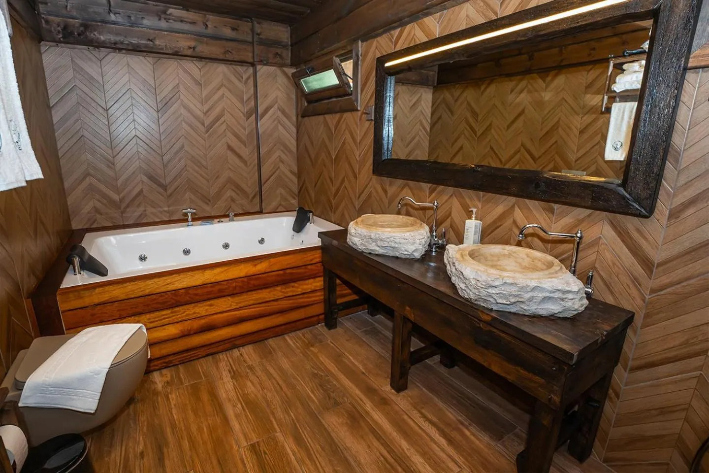 Bathroom in Bİ ABANT MASALI VİLLAGE HOTEL