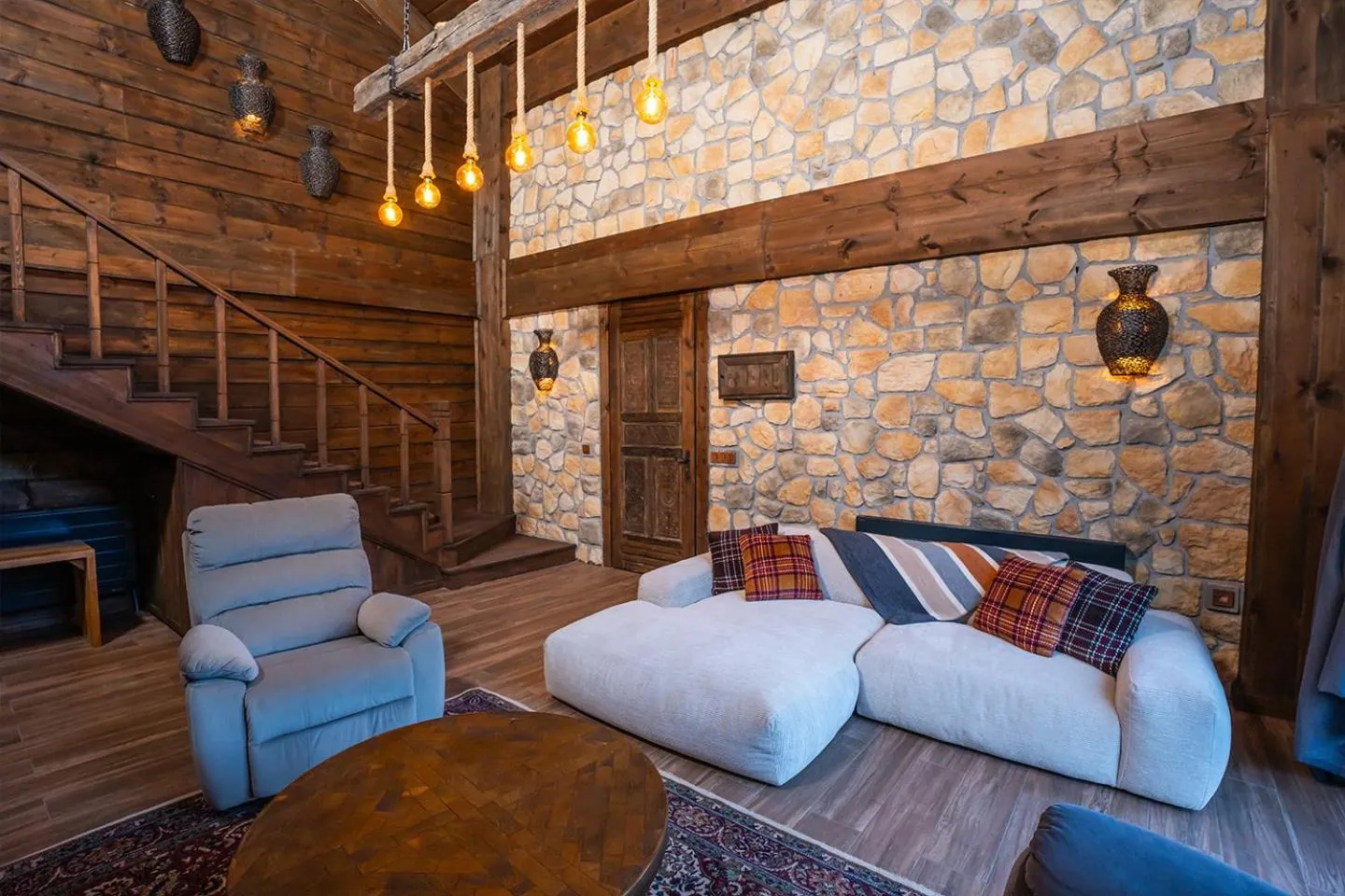 Living room in Bİ ABANT MASALI VİLLAGE HOTEL