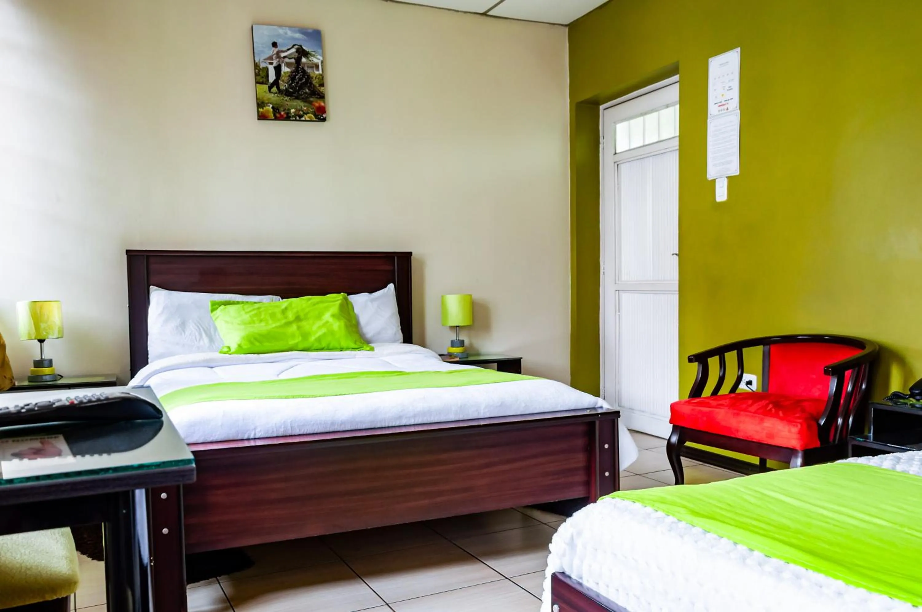 Bed in Hotel Las Gardenias