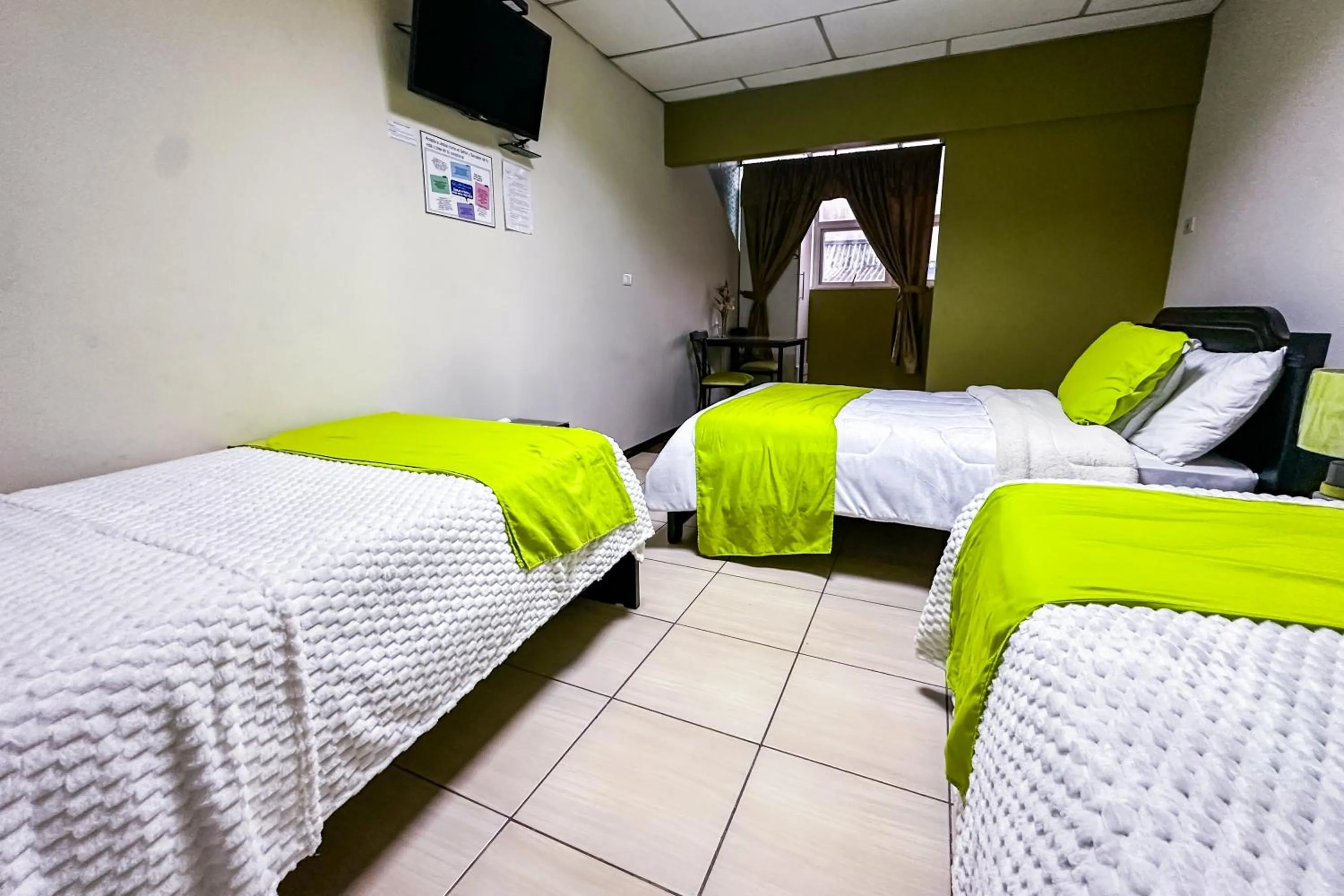 Bed in Hotel Las Gardenias