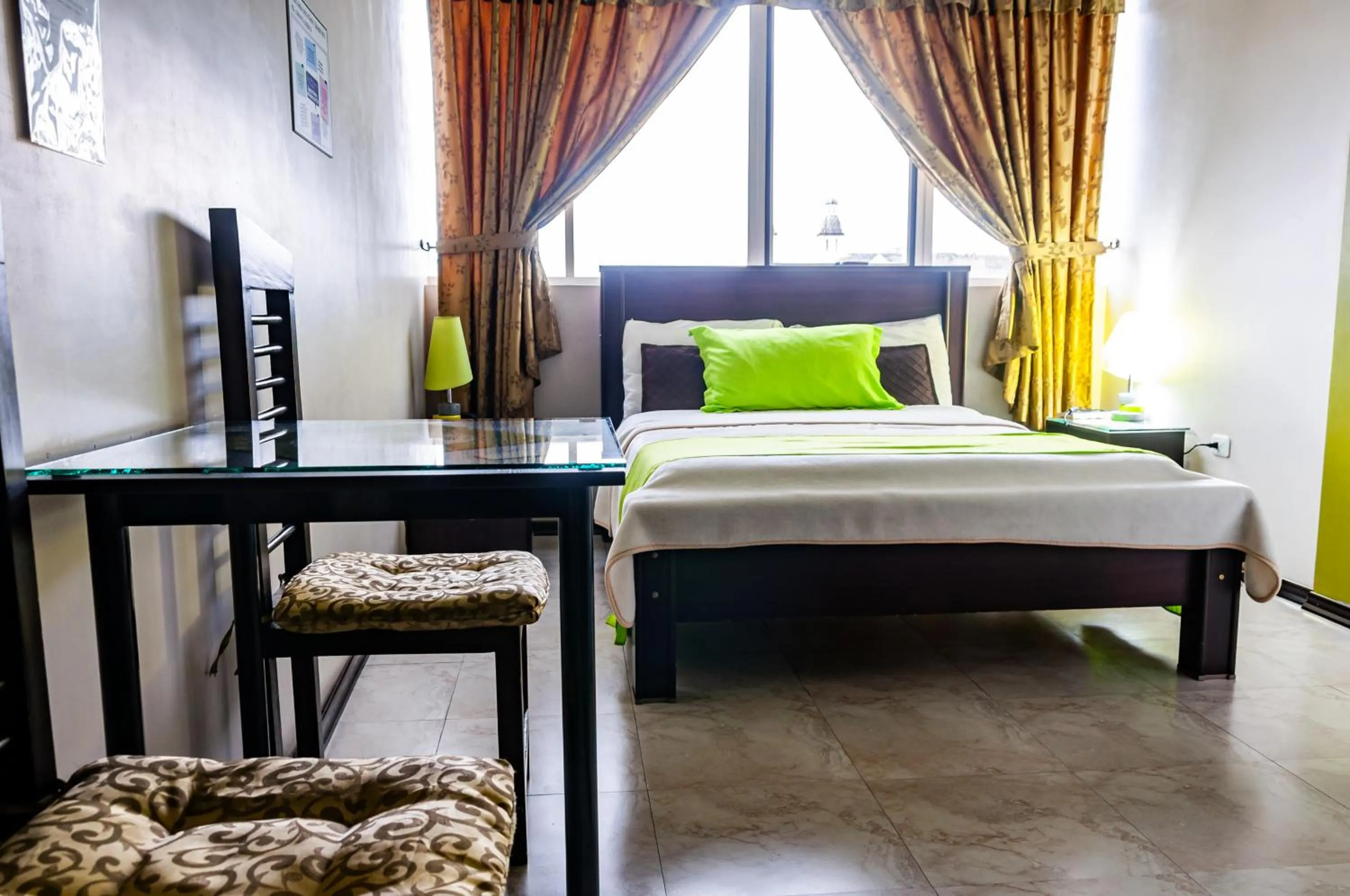 Bed in Hotel Las Gardenias