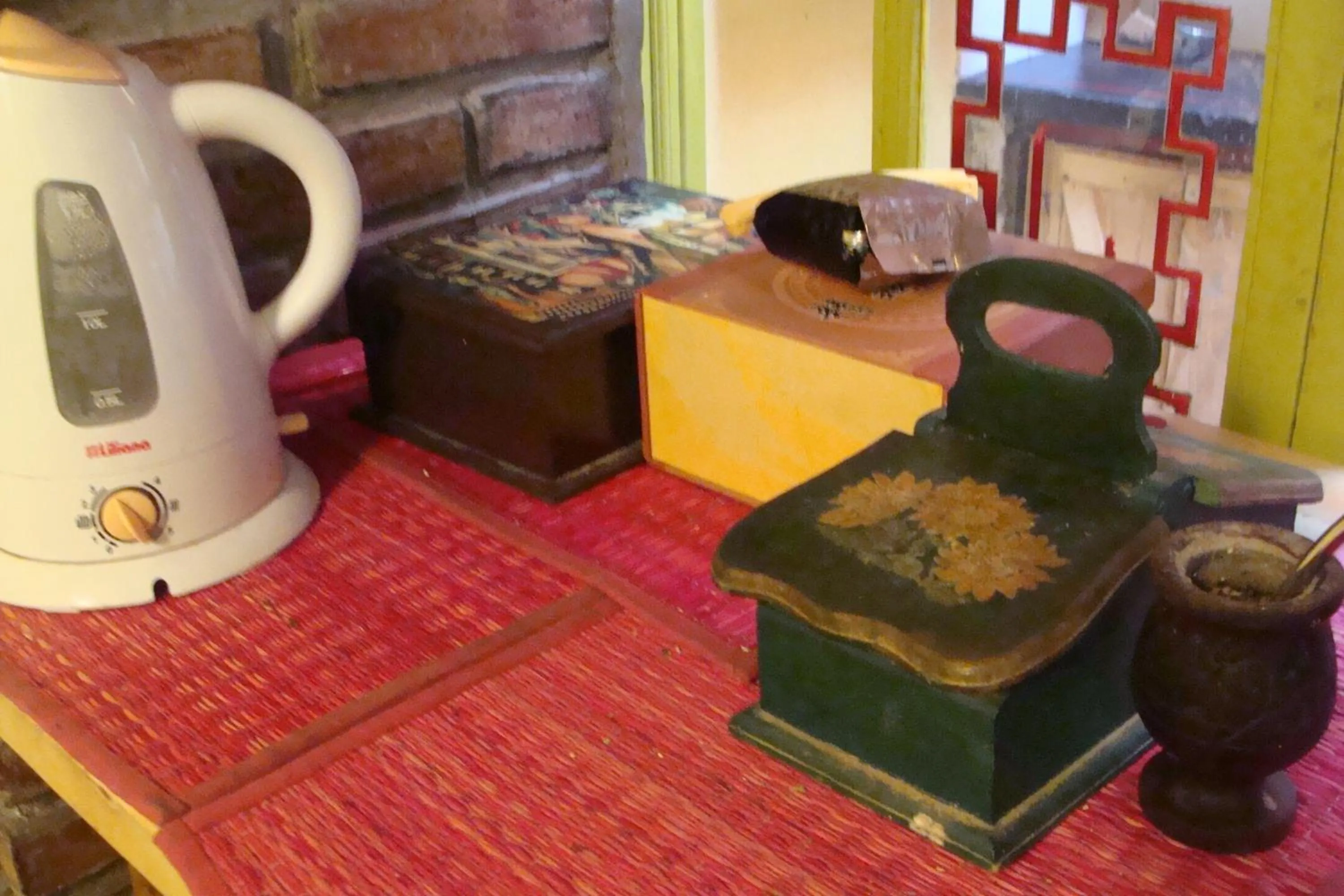 Coffee/tea facilities in Intiaconcagua Habitacion familiar con baño privado