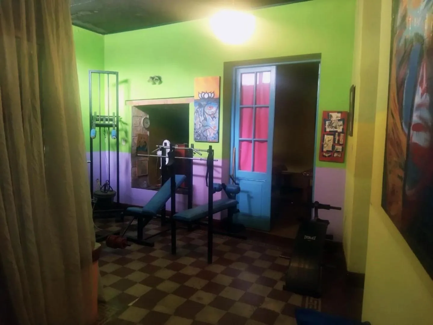 Property building in Intiaconcagua Habitacion familiar con baño privado