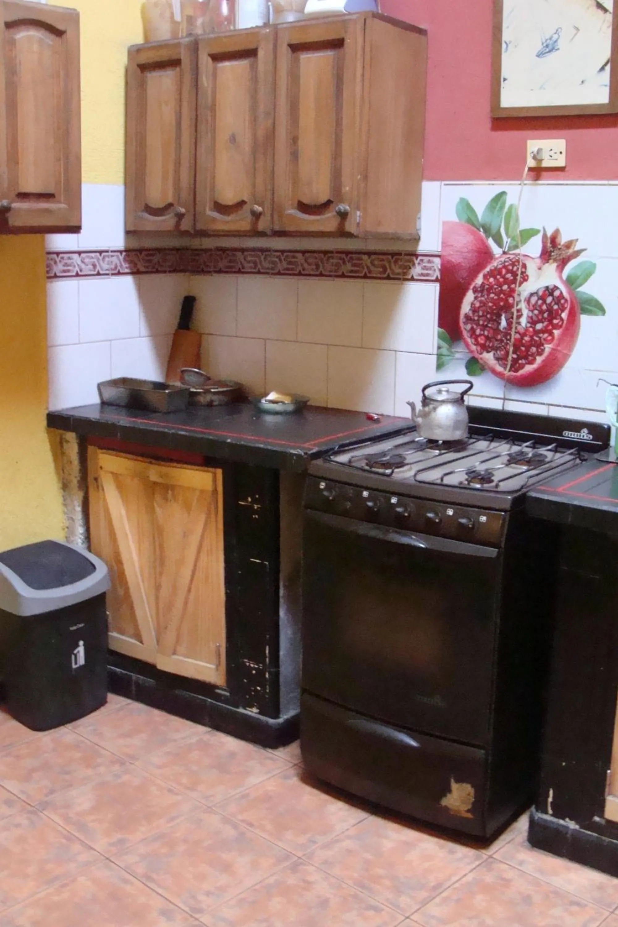 Kitchen or kitchenette in Intiaconcagua Habitacion familiar con baño privado