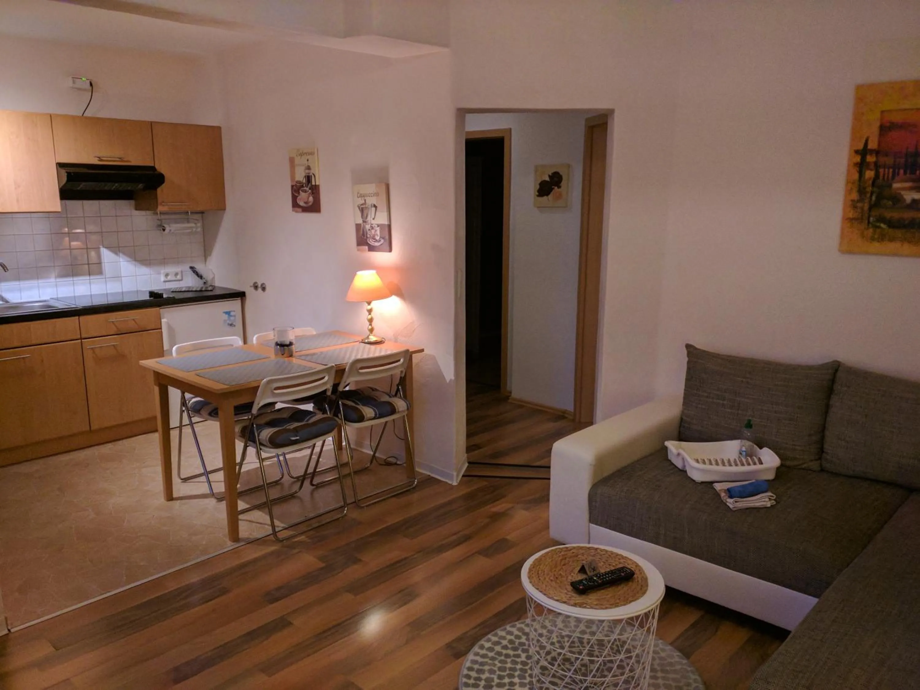 Kitchen or kitchenette in Haus Bahlo - Ferienwohnungen