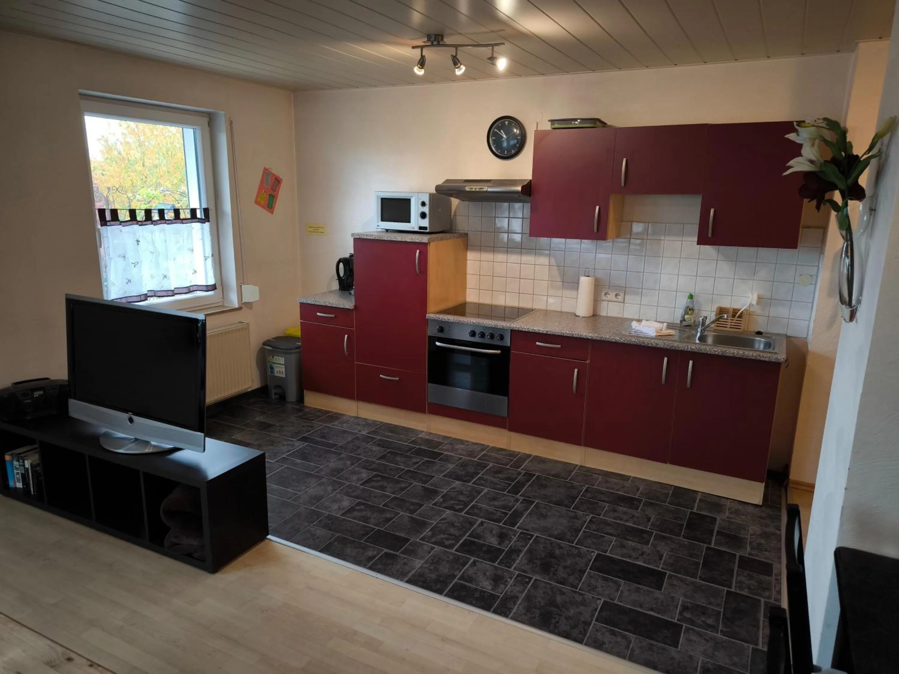 Kitchen or kitchenette in Haus Bahlo - Ferienwohnungen