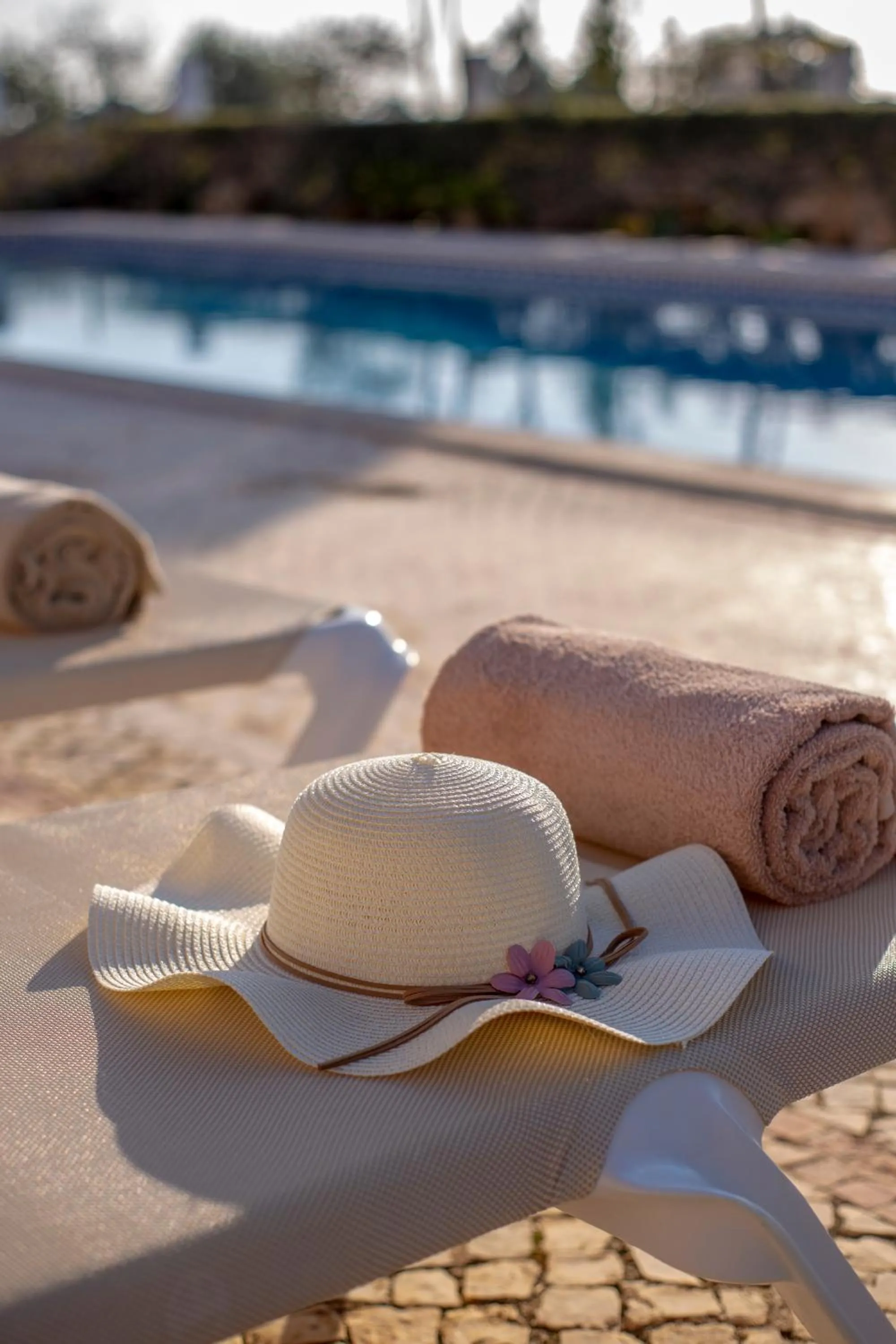 Pool view in Al Meida Guesthouse