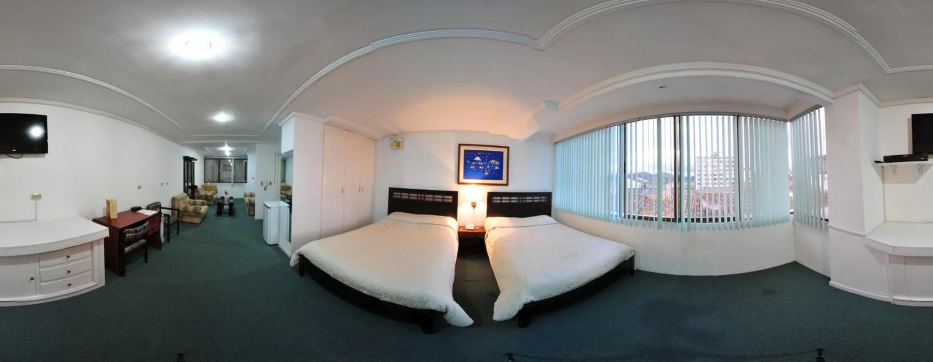 Seating area in Hotel Cordero