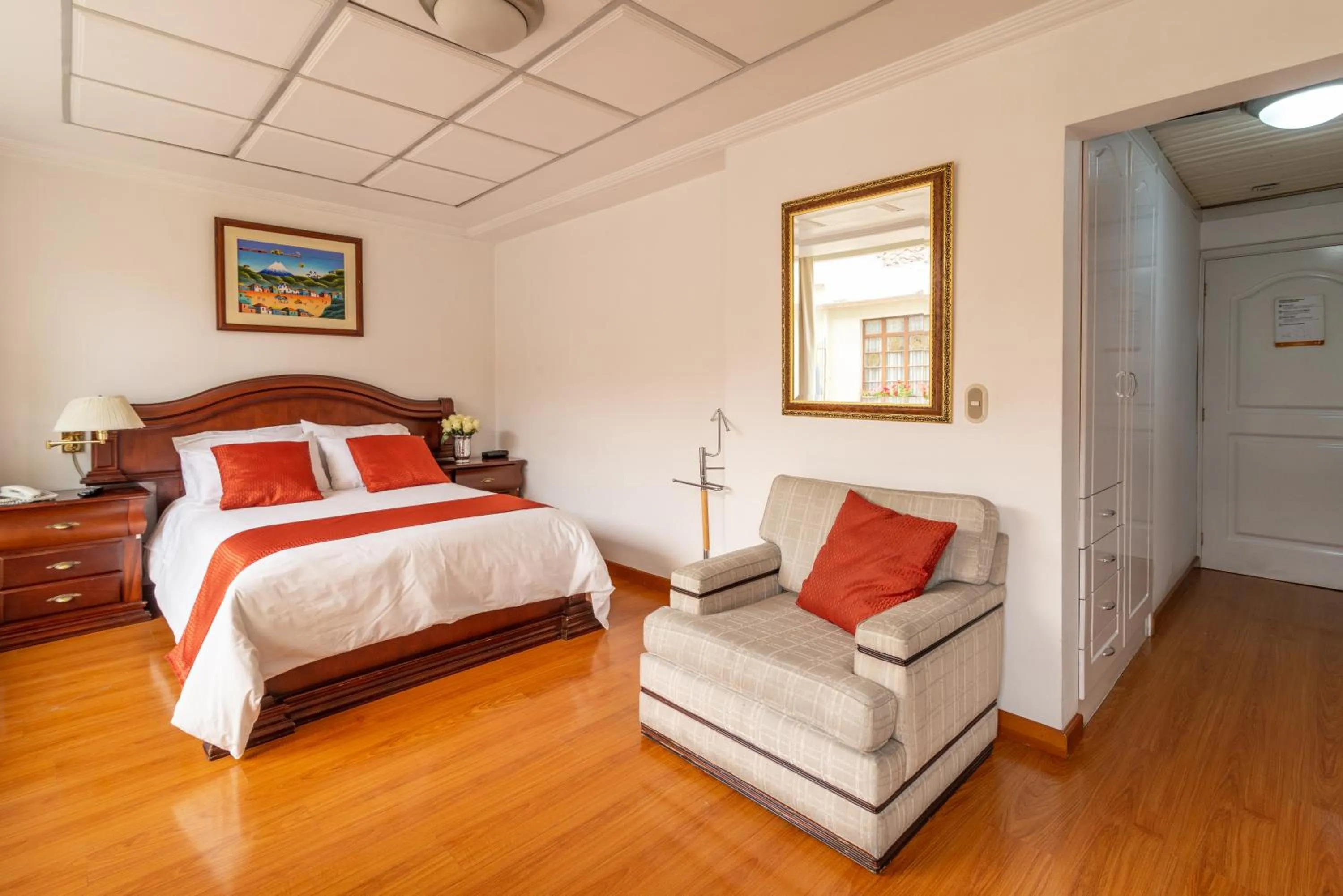 Bedroom in Hotel Cordero