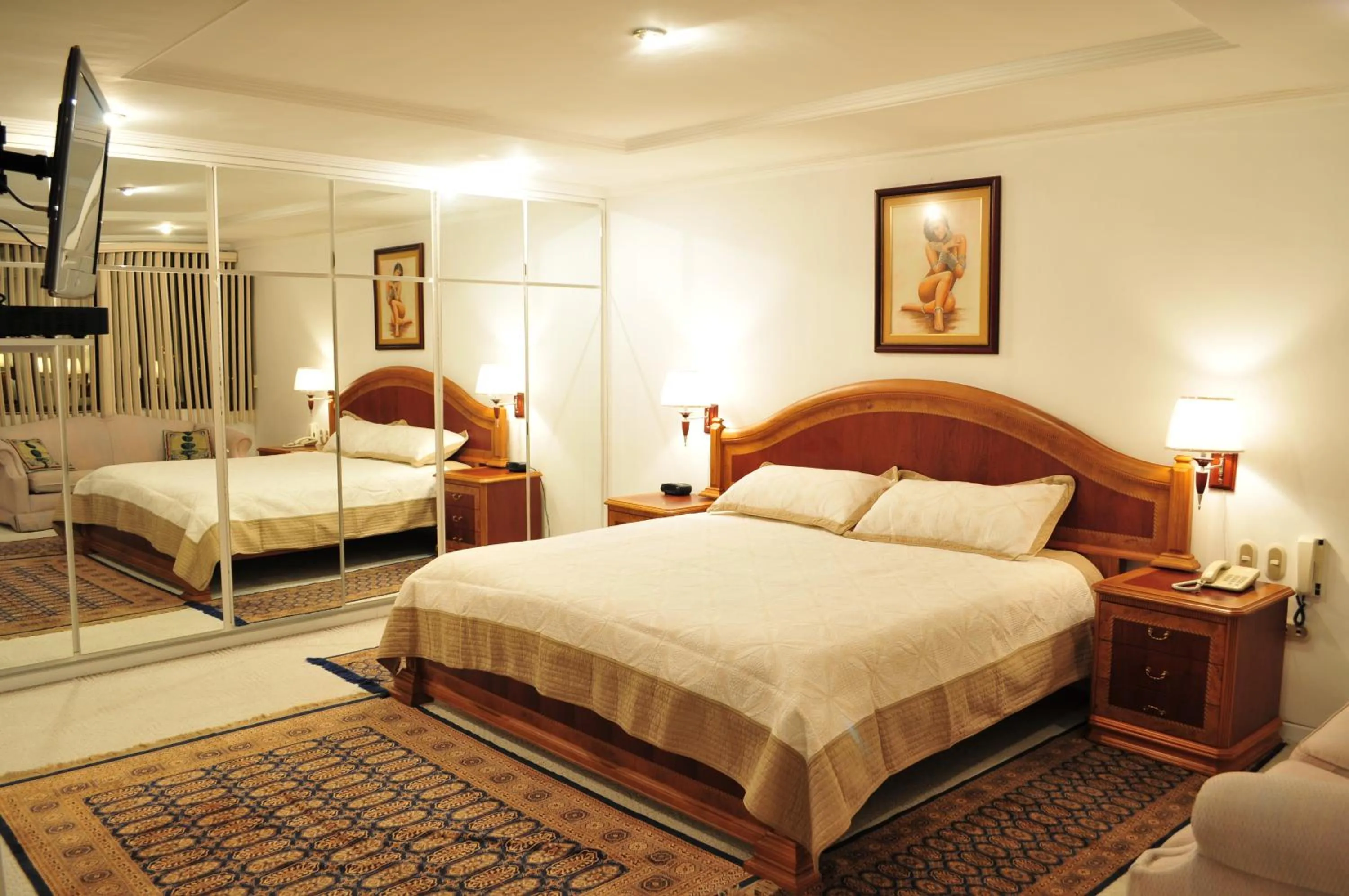 Bed in Hotel Cordero