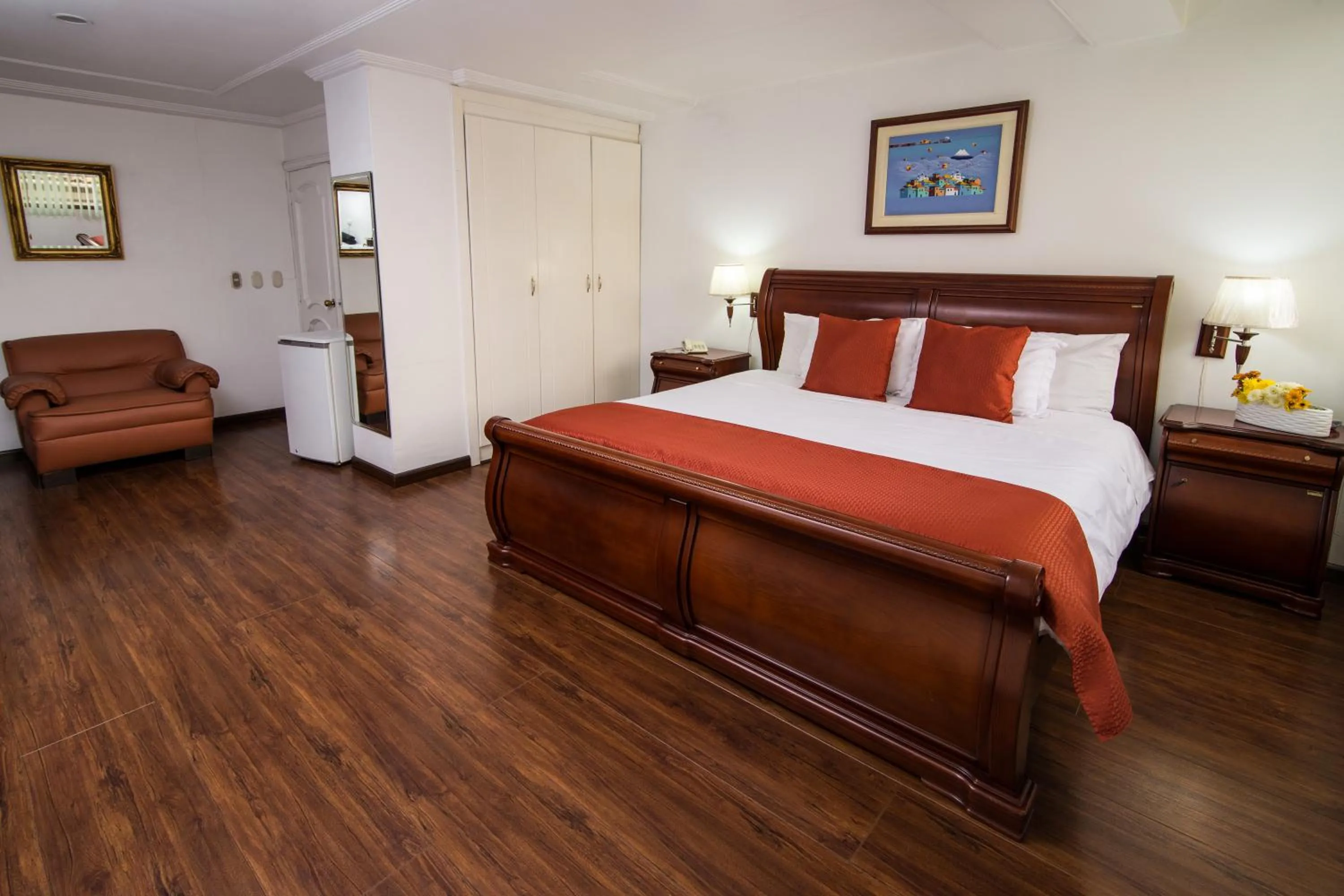 Bedroom in Hotel Cordero