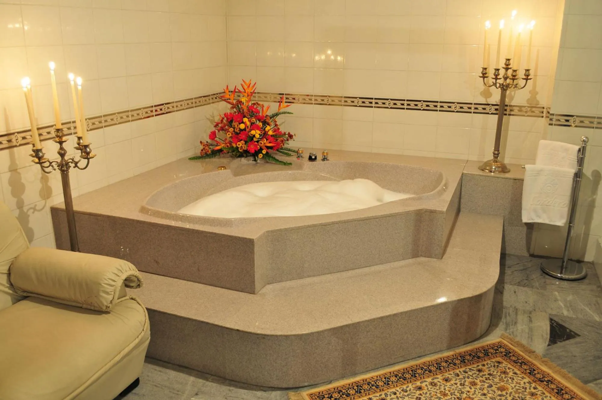 Bathroom in Hotel Cordero