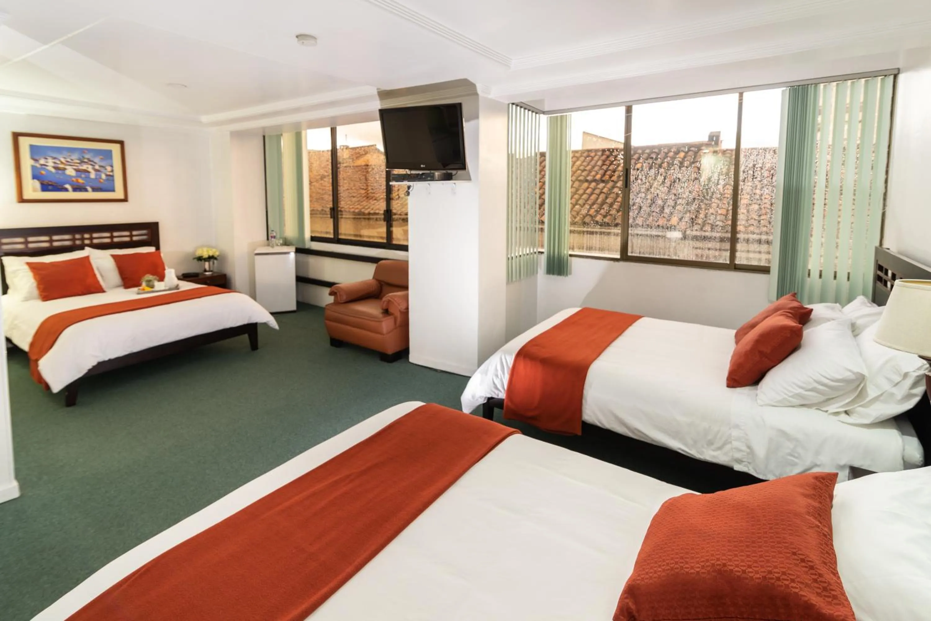 Bed in Hotel Cordero