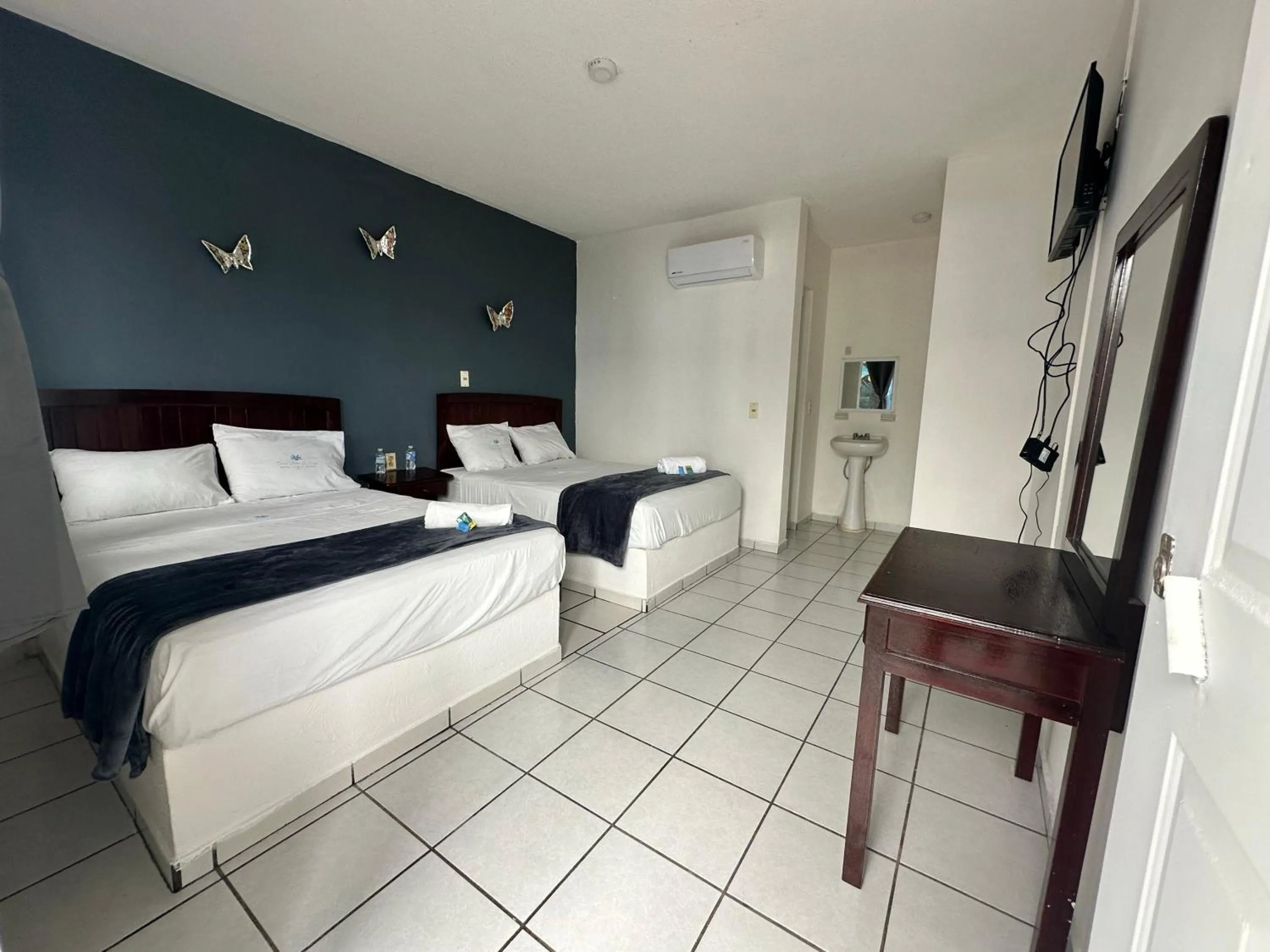 Bed in Hotel Grand Bahía Los Cocos