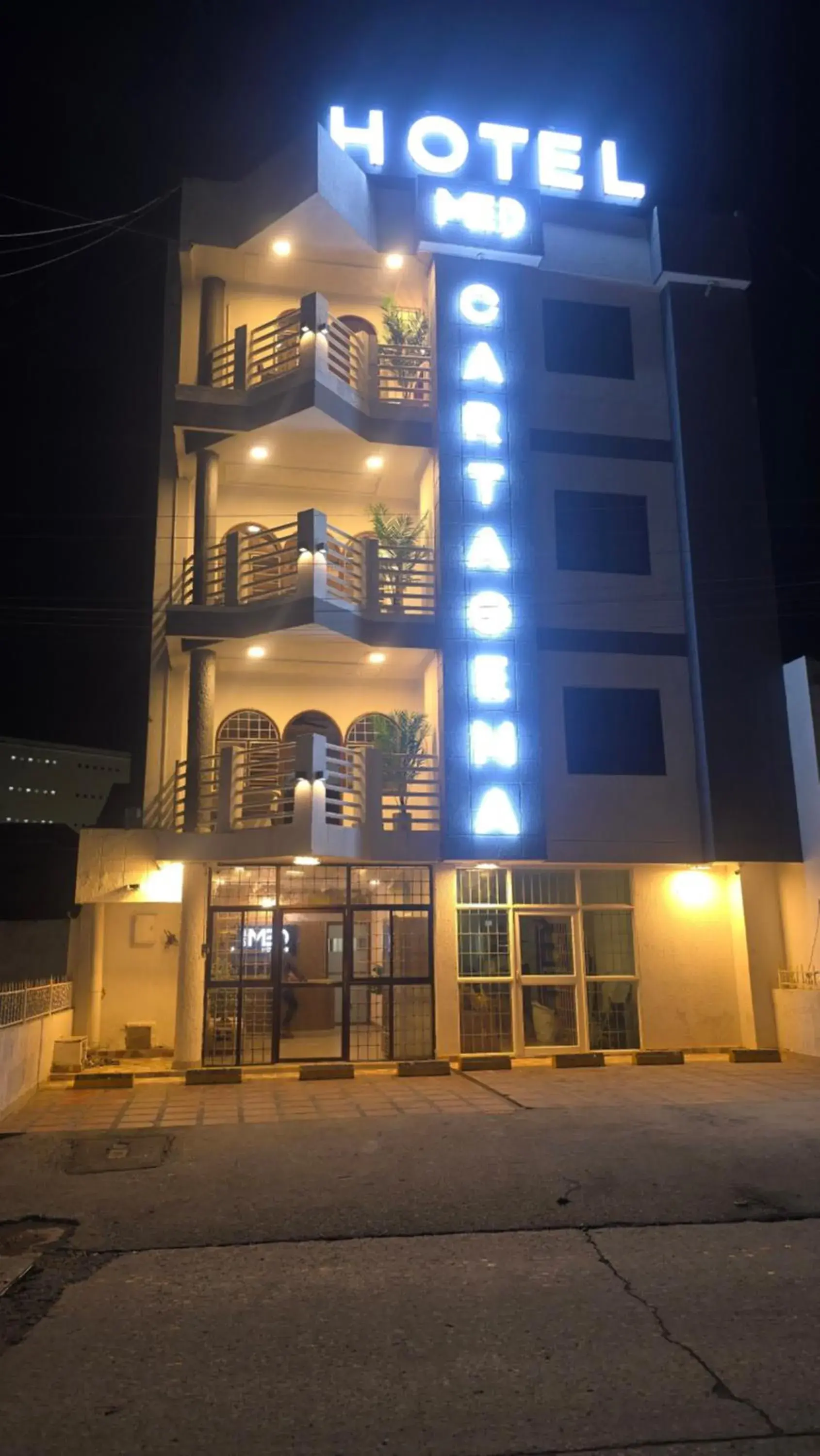 Property building in Hotel Med Cartagena Property building in Hotel Med Cartagena