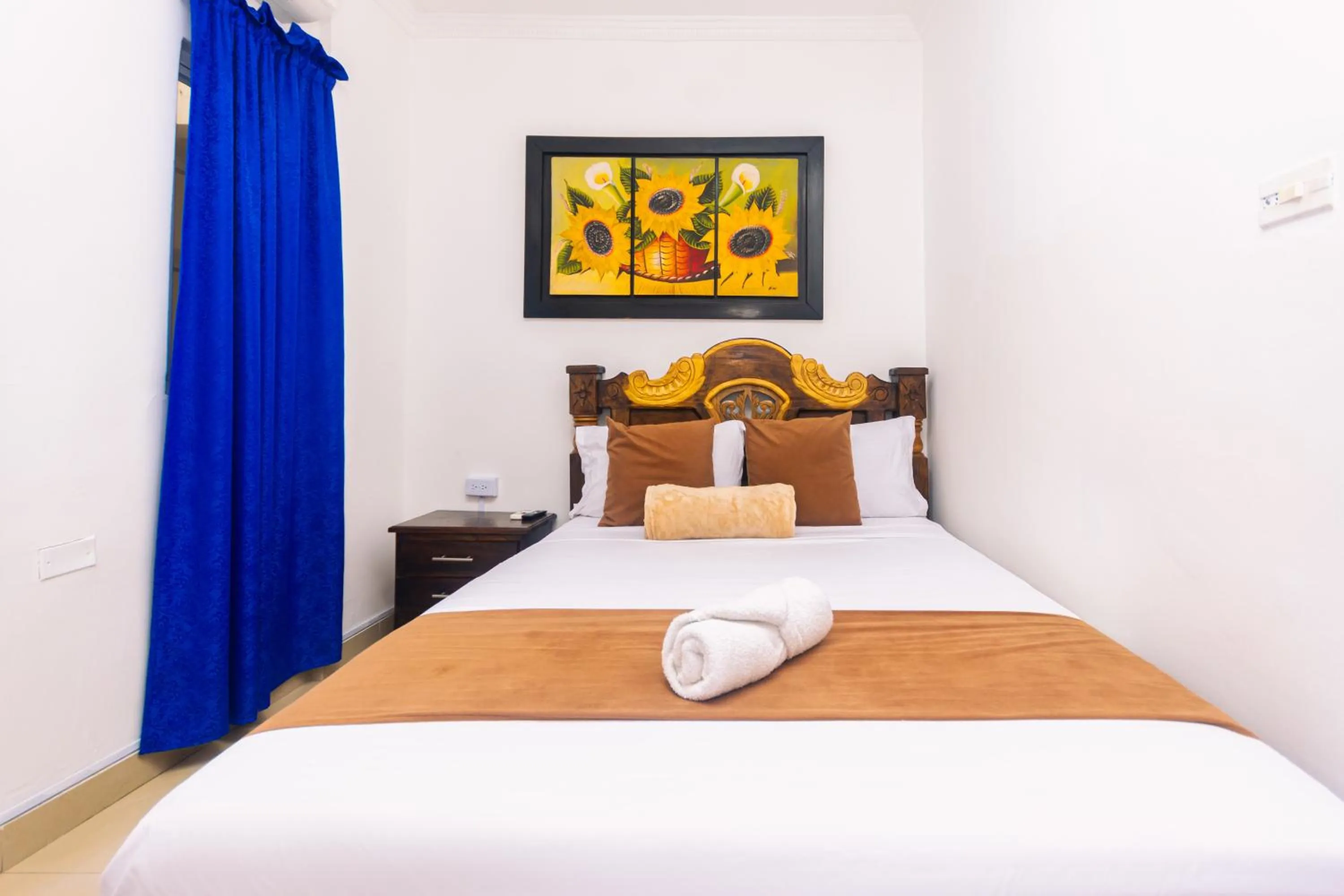 Bedroom, Bed in Hotel Med Cartagena