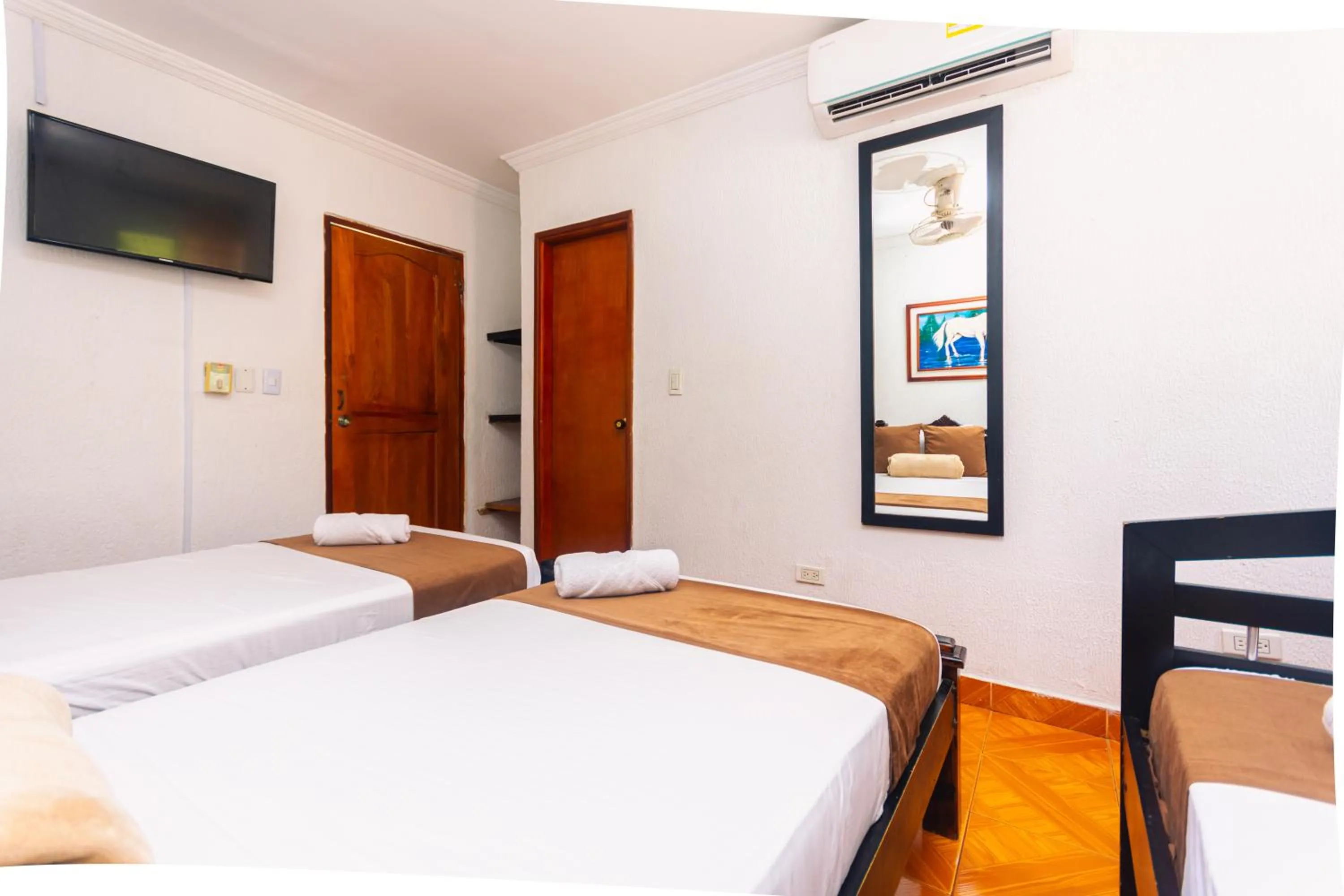 Bed in Hotel Med Cartagena