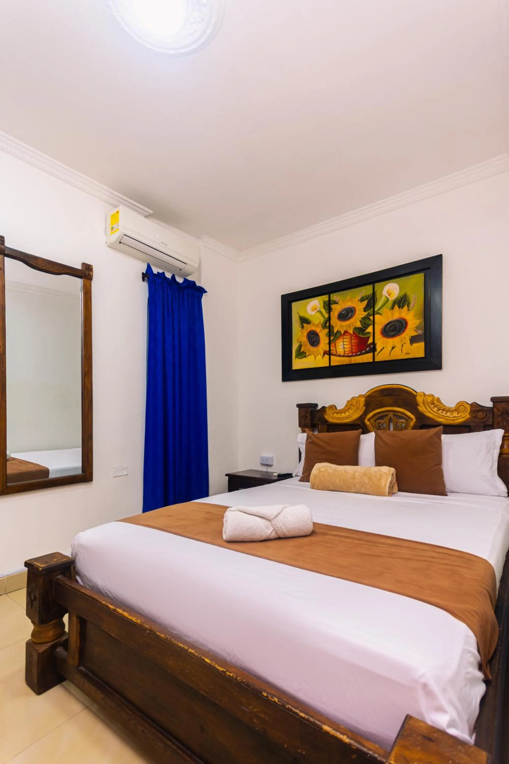 Bedroom, Bed in Hotel Med Cartagena