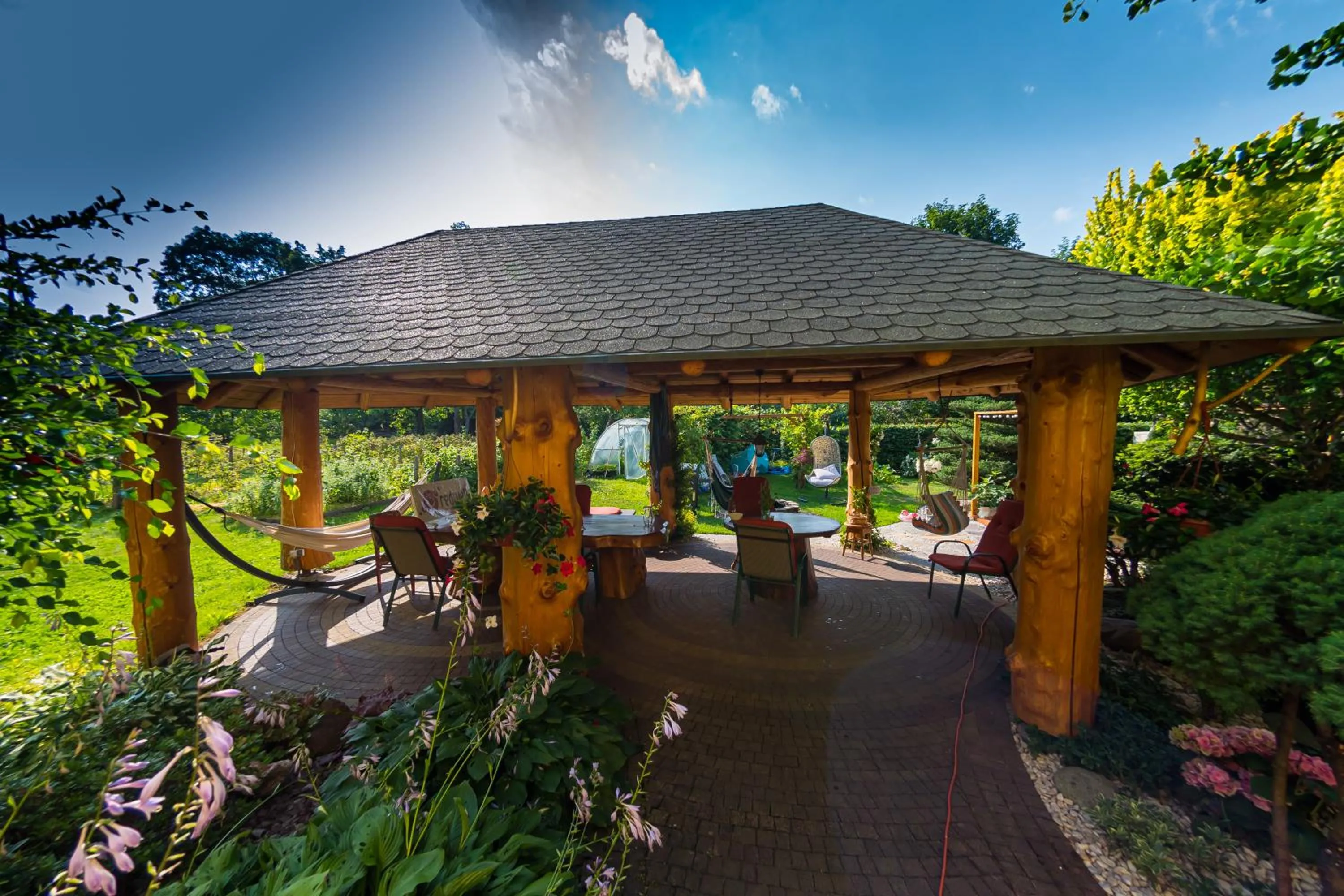 Garden in Willa Emilia