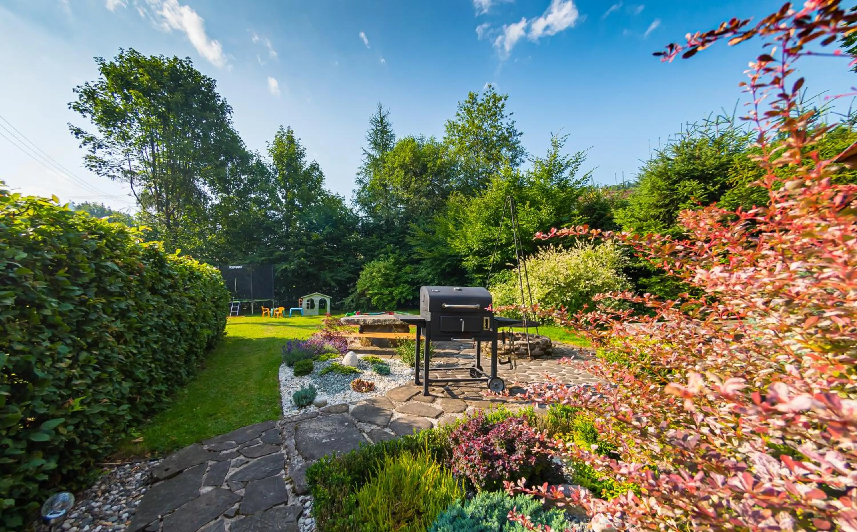 BBQ facilities in Willa Emilia