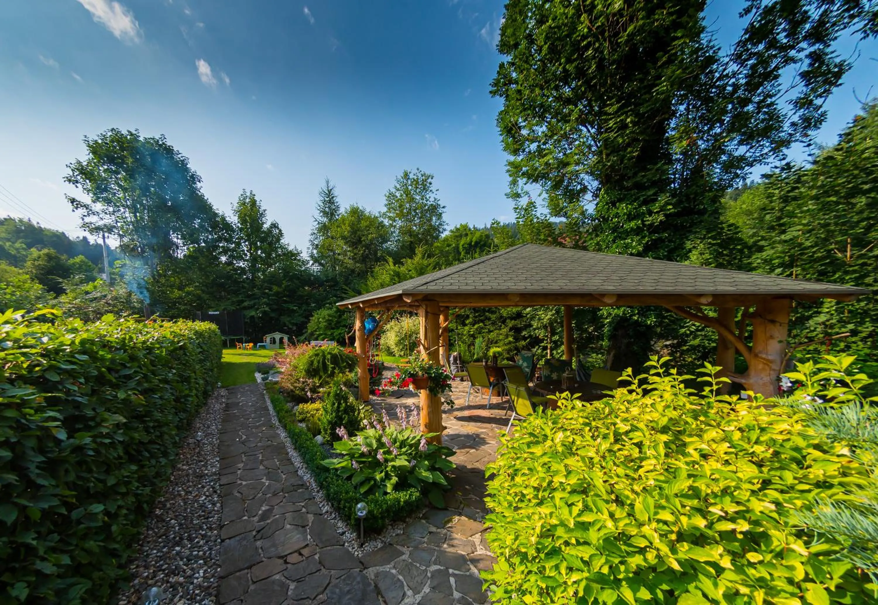 Garden in Willa Emilia
