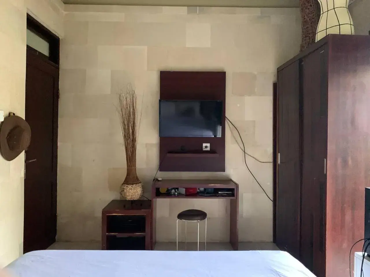 Bed in Cozy Palm Villa Bed in Cozy Palm Villa