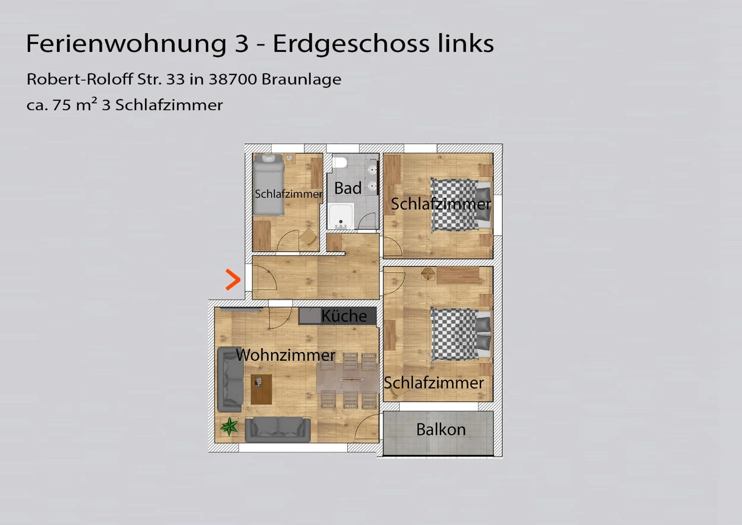 Auszeit-im-Harz Haus 3 Wohnung 3