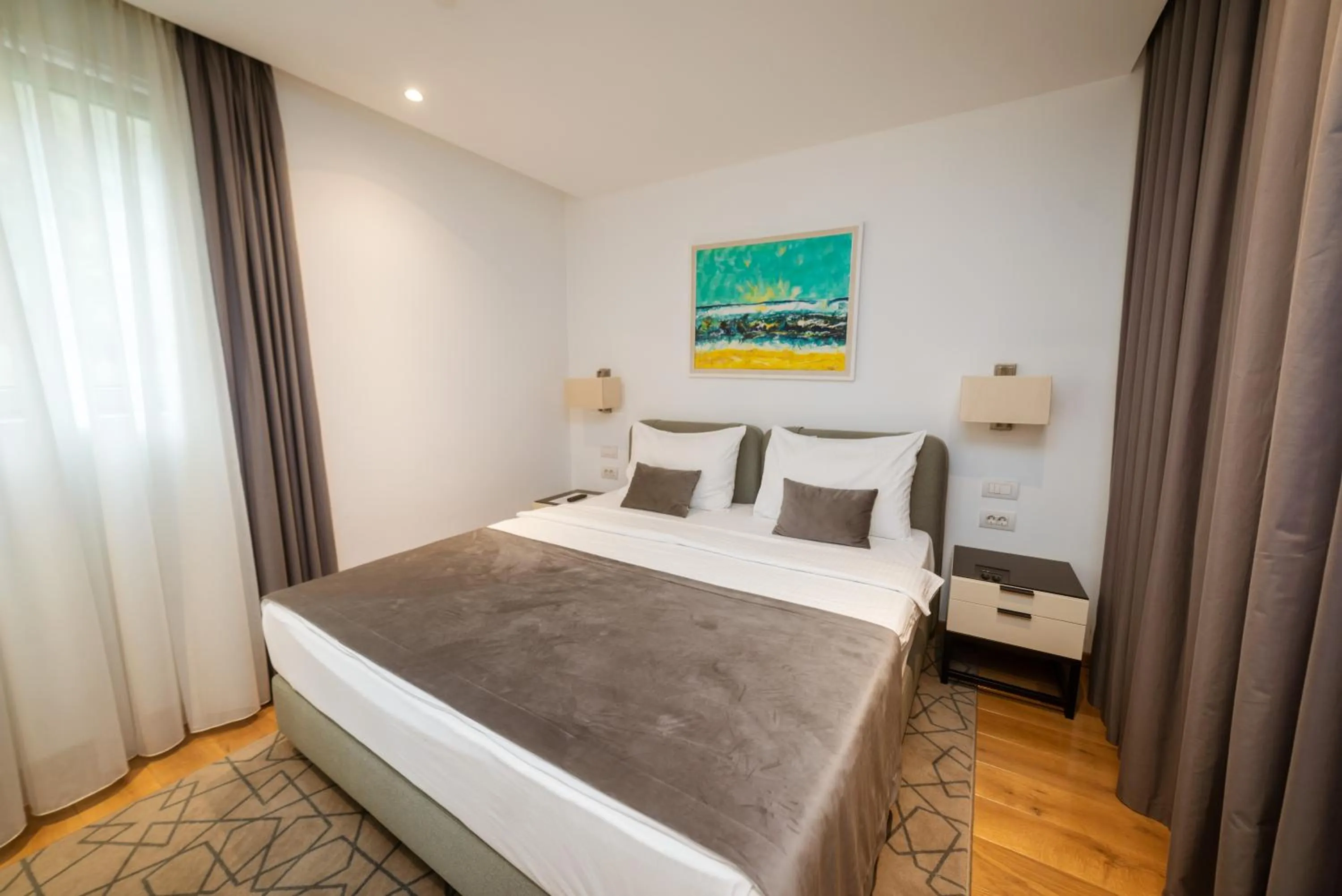 Bed in Hotel Imperial Conference & Spa