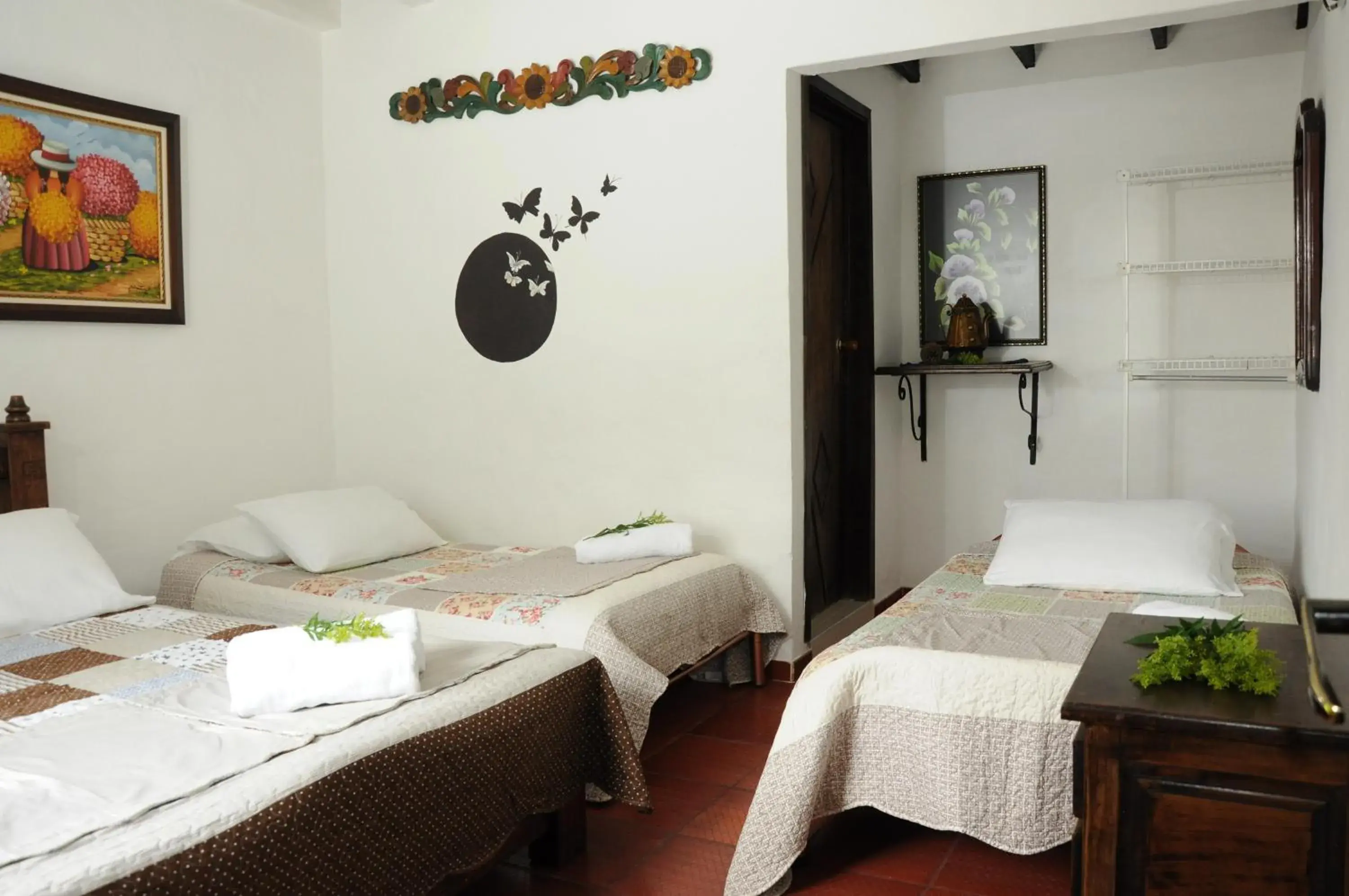 Quadruple Room with Bathroom in Hospedaje La Casona Quadruple Room with Bathroom in Hospedaje La Casona