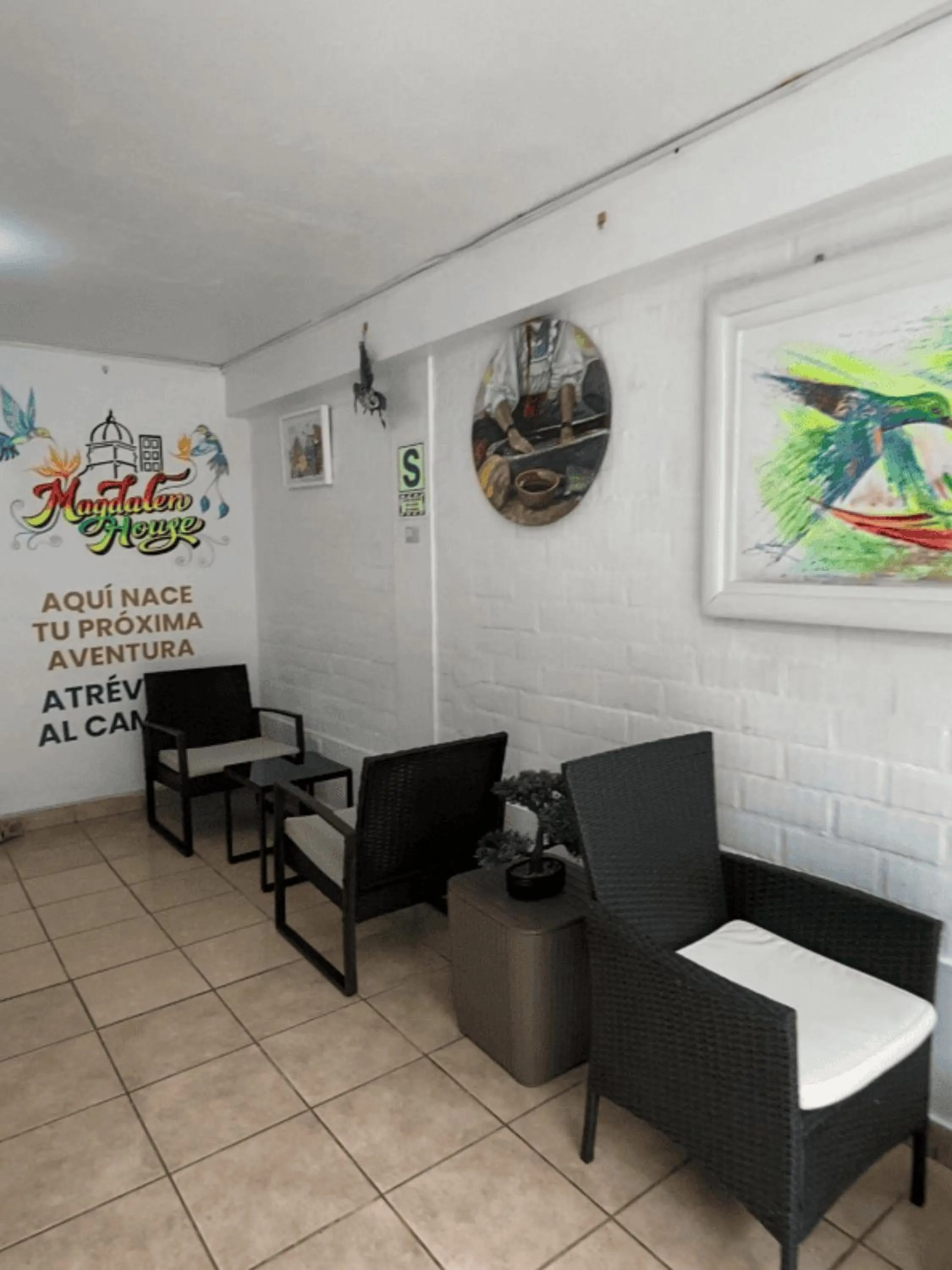 Communal lounge/ TV room in Magdalen House