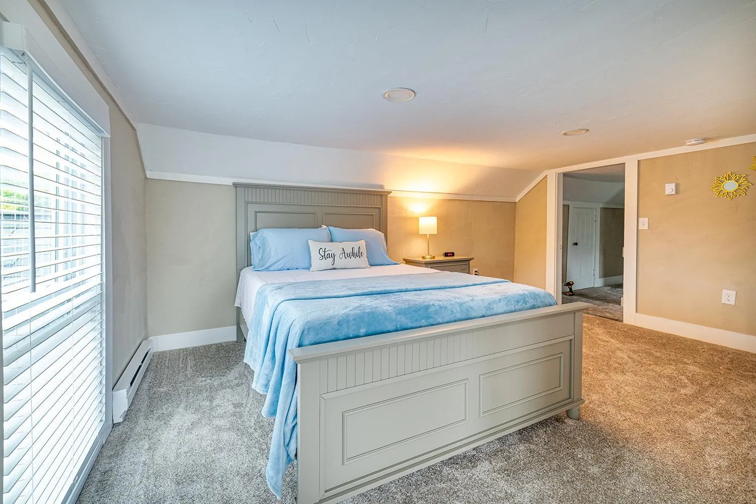 Bed in Strictly Moose Luxury Vacation Suites