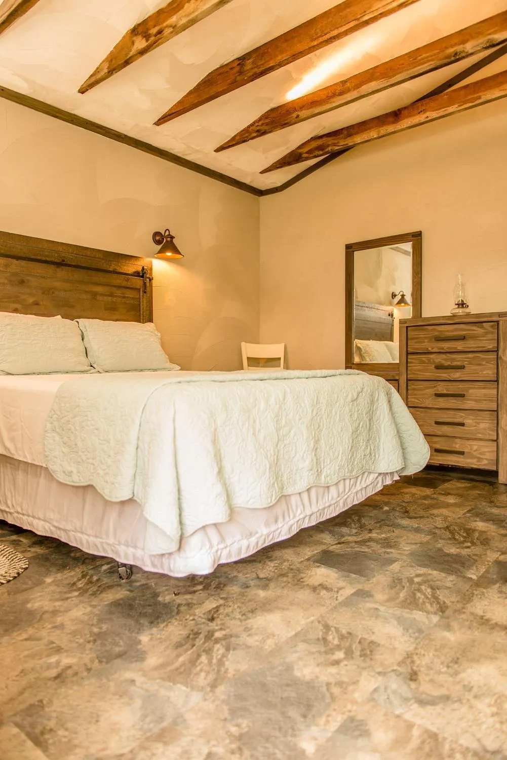 Bed in Strictly Moose Luxury Vacation Suites