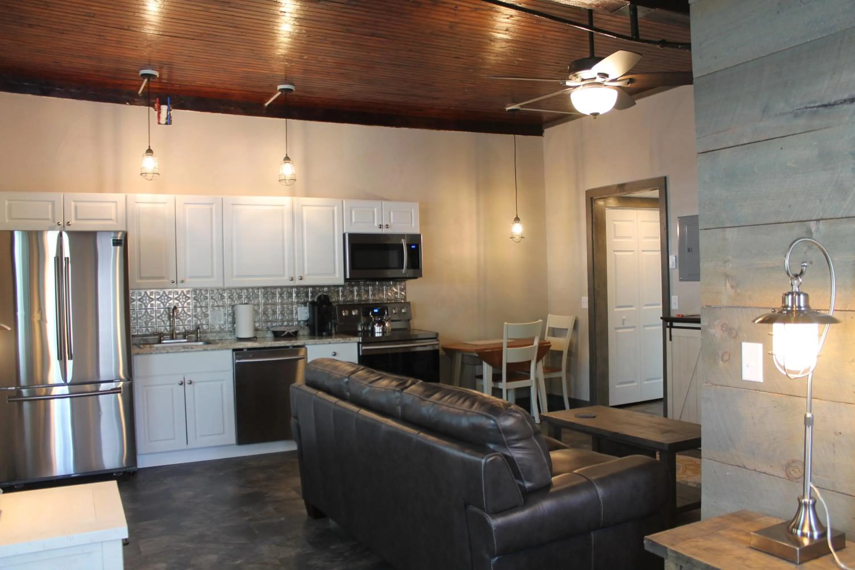 Seating area in Strictly Moose Luxury Vacation Suites