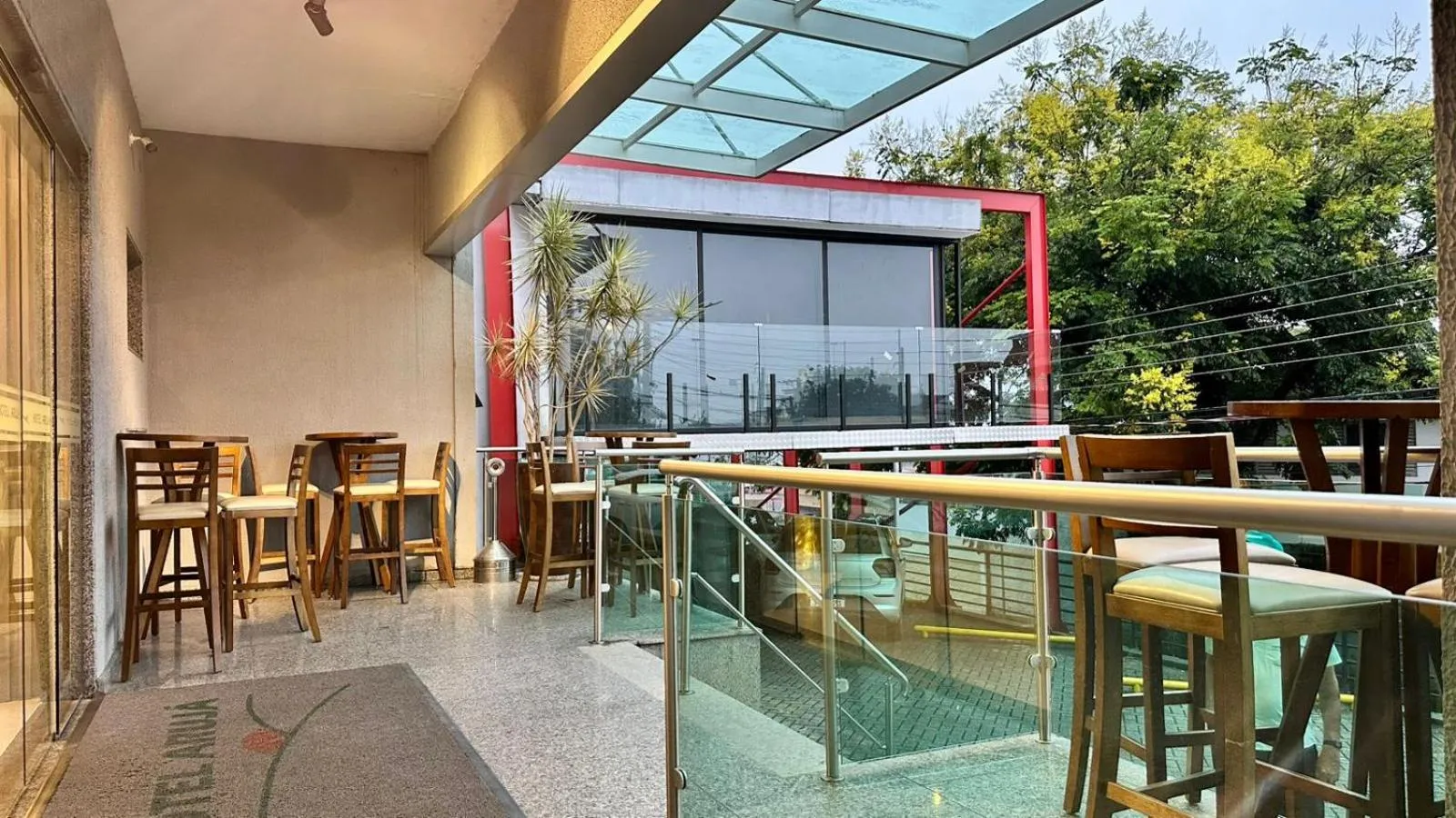 Property building in Hotel Arujá