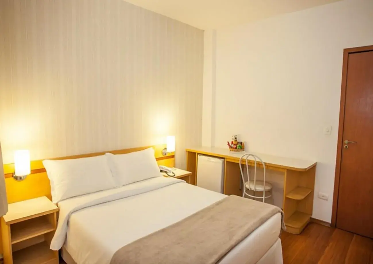 Bed in Hotel Arujá Bed in Hotel Arujá