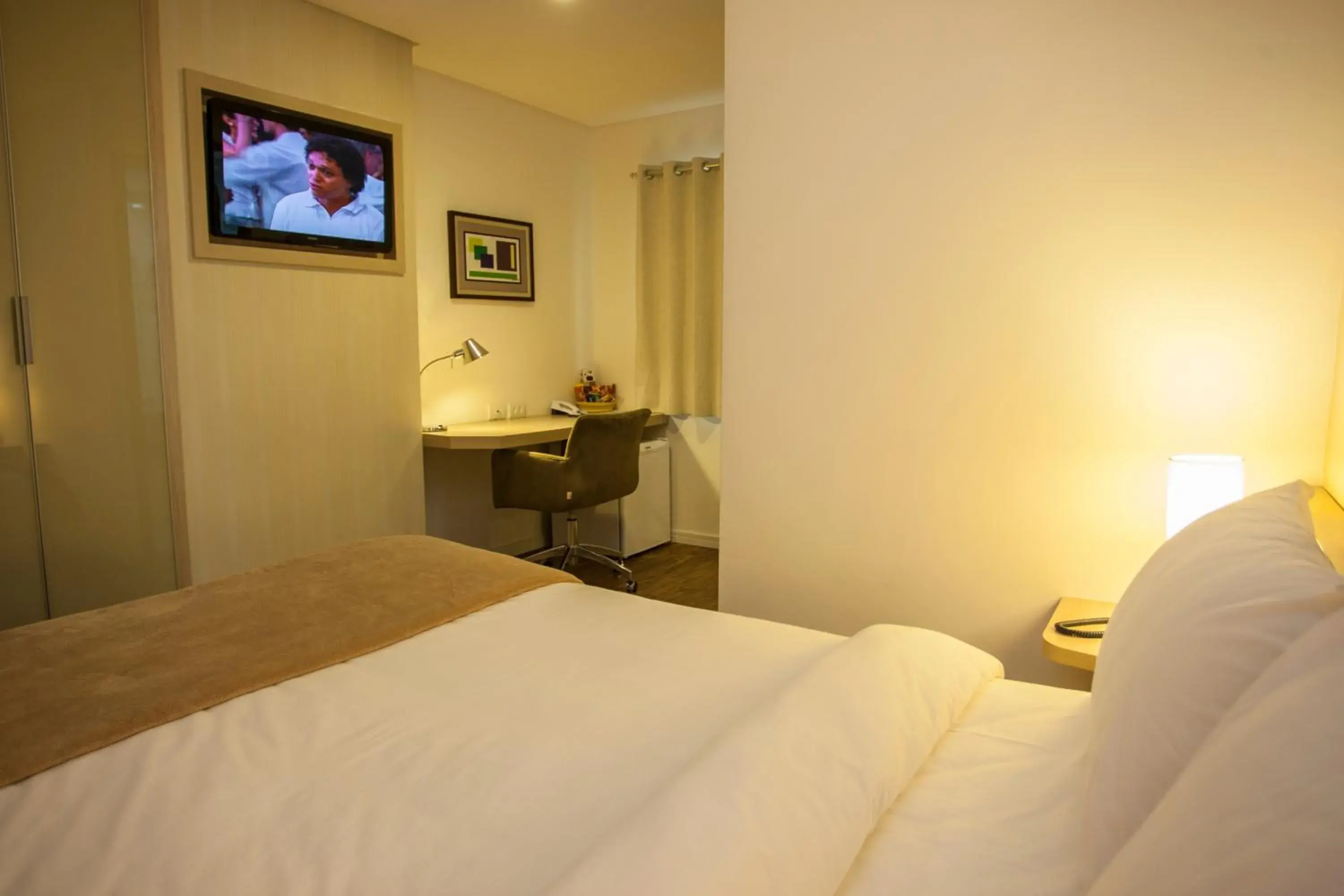 Bed in Hotel Arujá Bed in Hotel Arujá