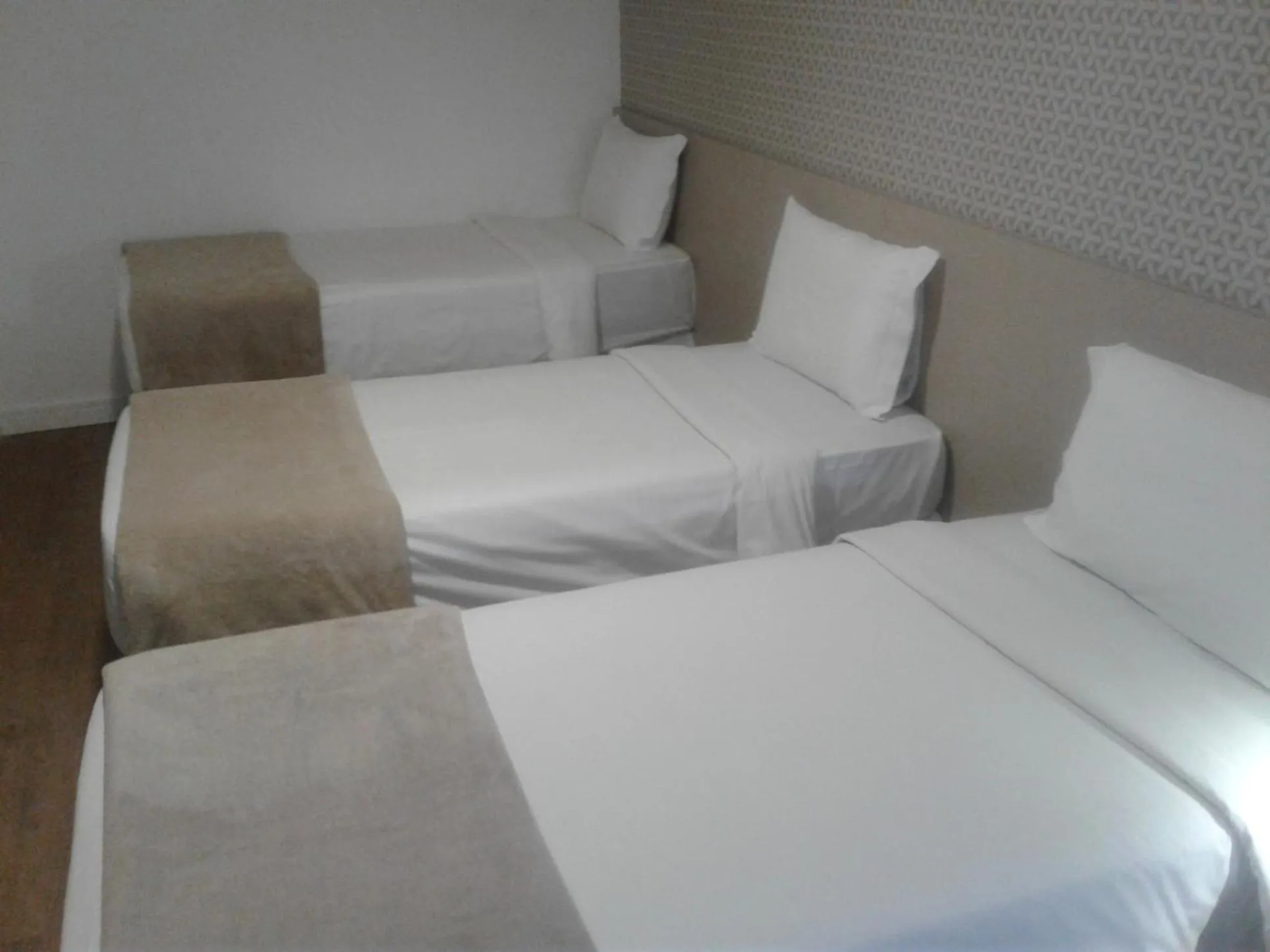 Bed in Hotel Arujá