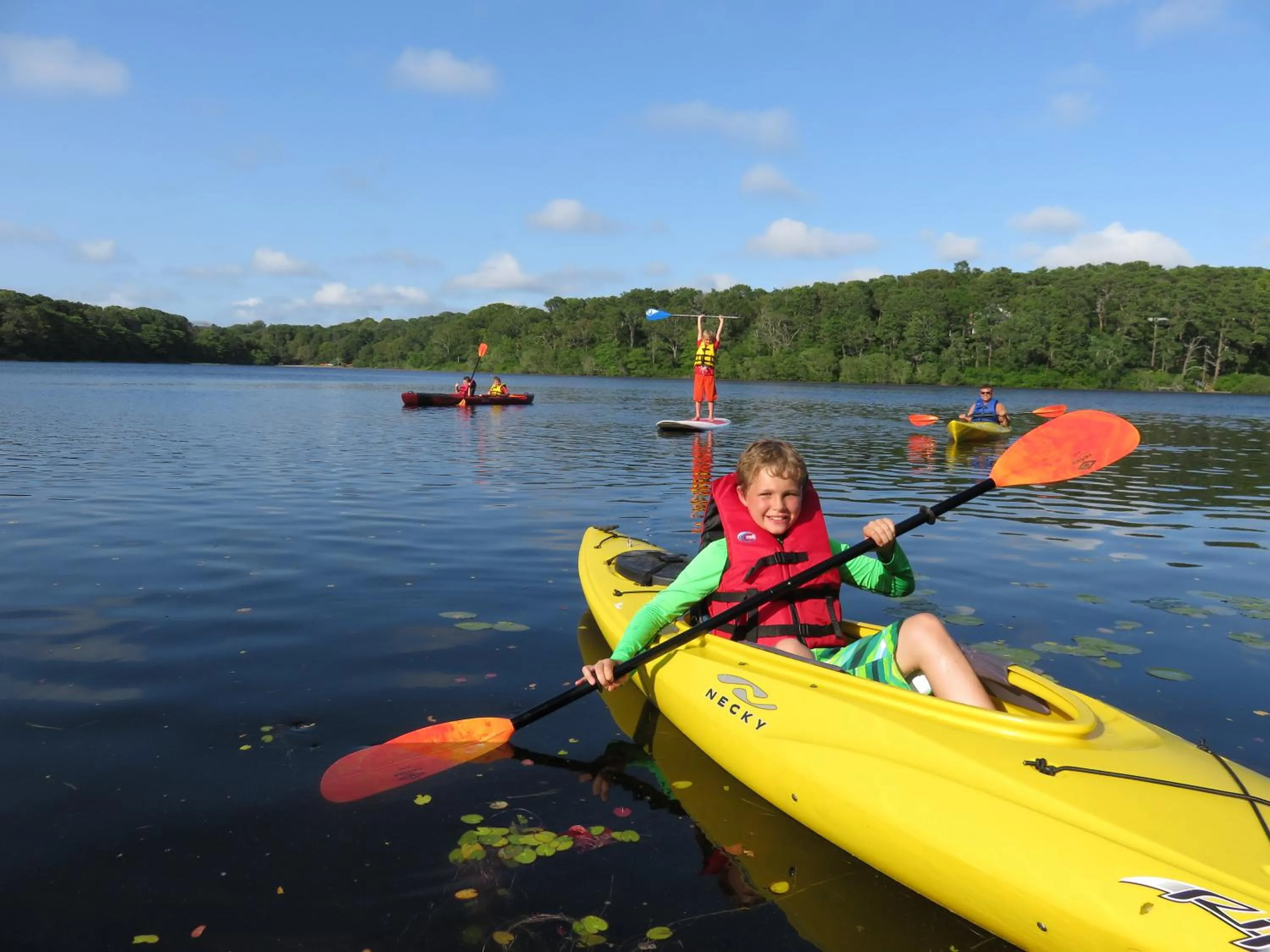 Canoeing in The Mansion at Ocean Edge Resort & Golf Club