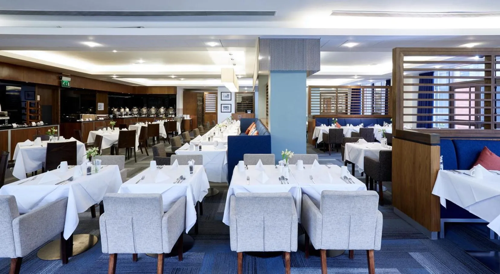 Restaurant/places to eat in Stamford Bridge Hotel London