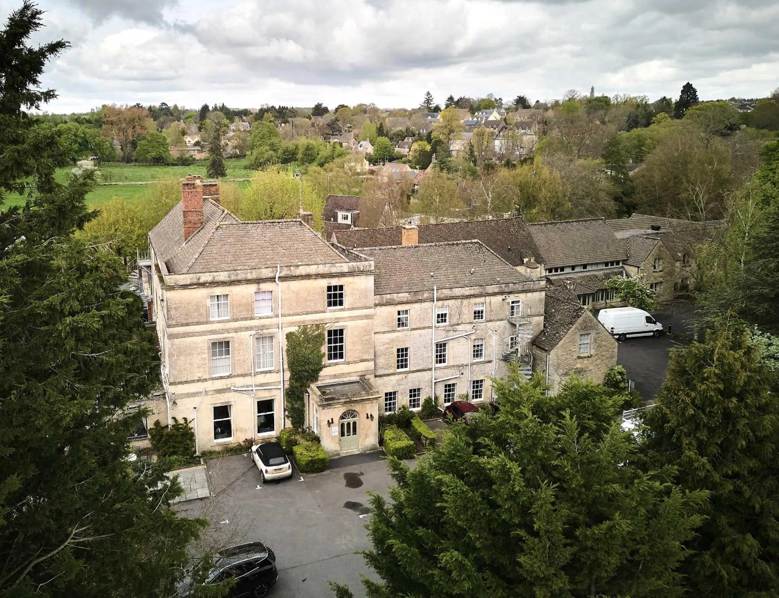 Property building in Stratton House Hotel & Spa