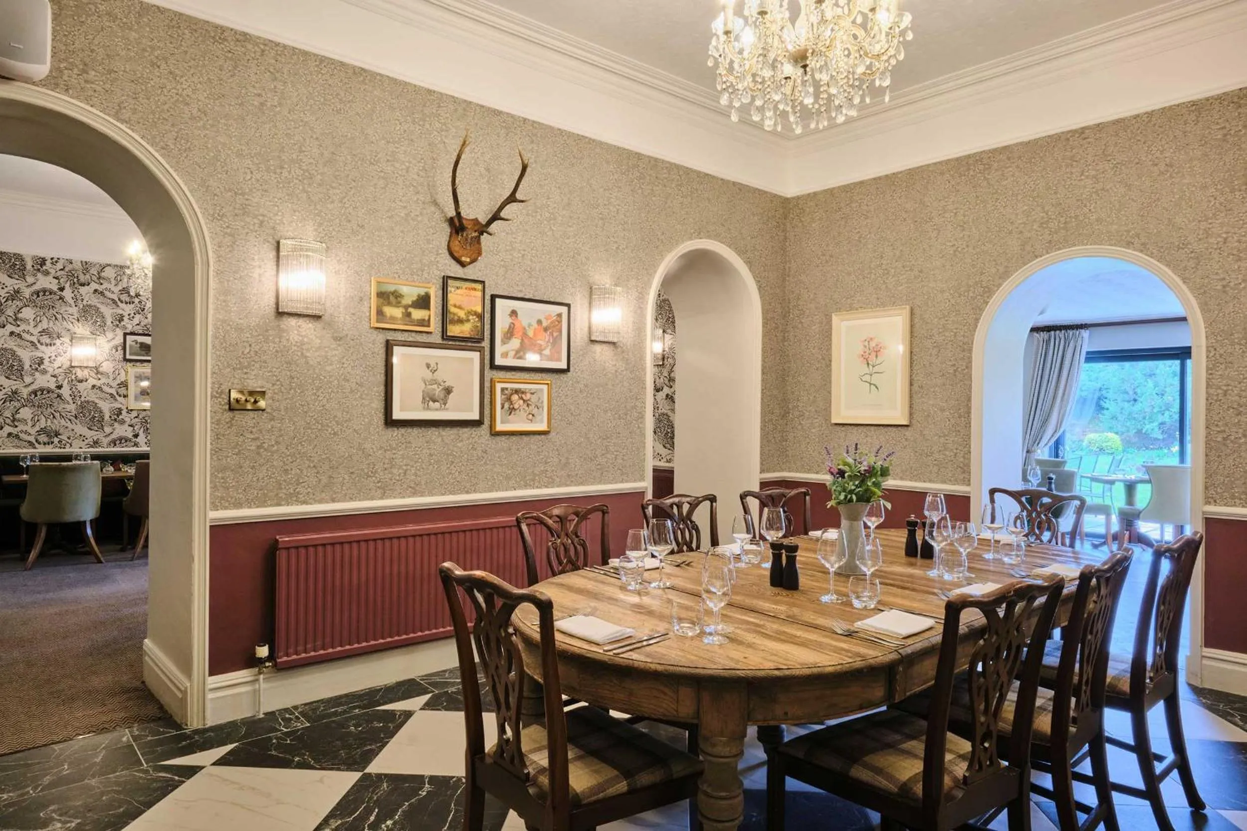 Restaurant/places to eat in Stratton House Hotel & Spa